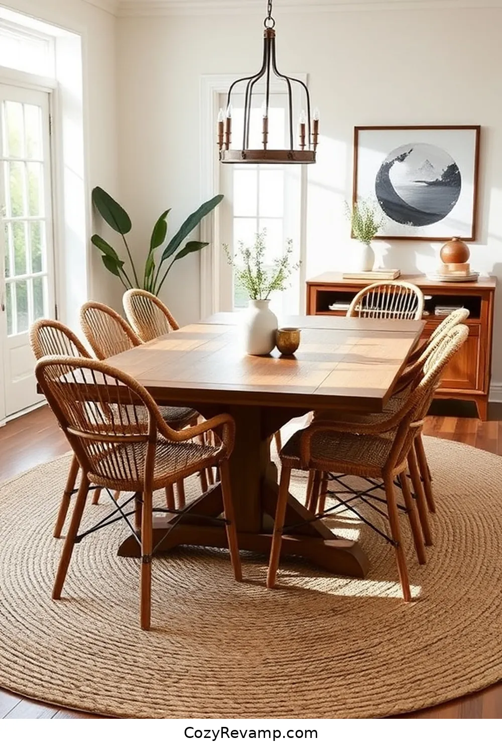 Create a Modern Farmhouse Dining Room With Natural Fibers 14 Maintenance Tips for Natural Fibers for Create a Modern Farmhouse Dining Room With Natural Fibers