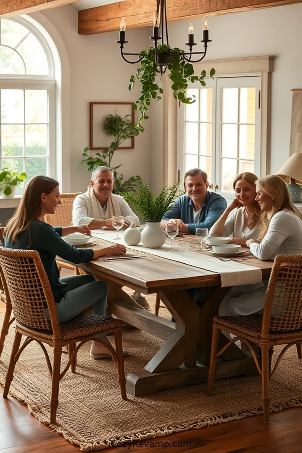 Create a Modern Farmhouse Dining Room With Natural Fibers 2 Understanding the Modern Farmhouse Aesthetic for Create a Modern Farmhouse Dining Room With Natural Fibers