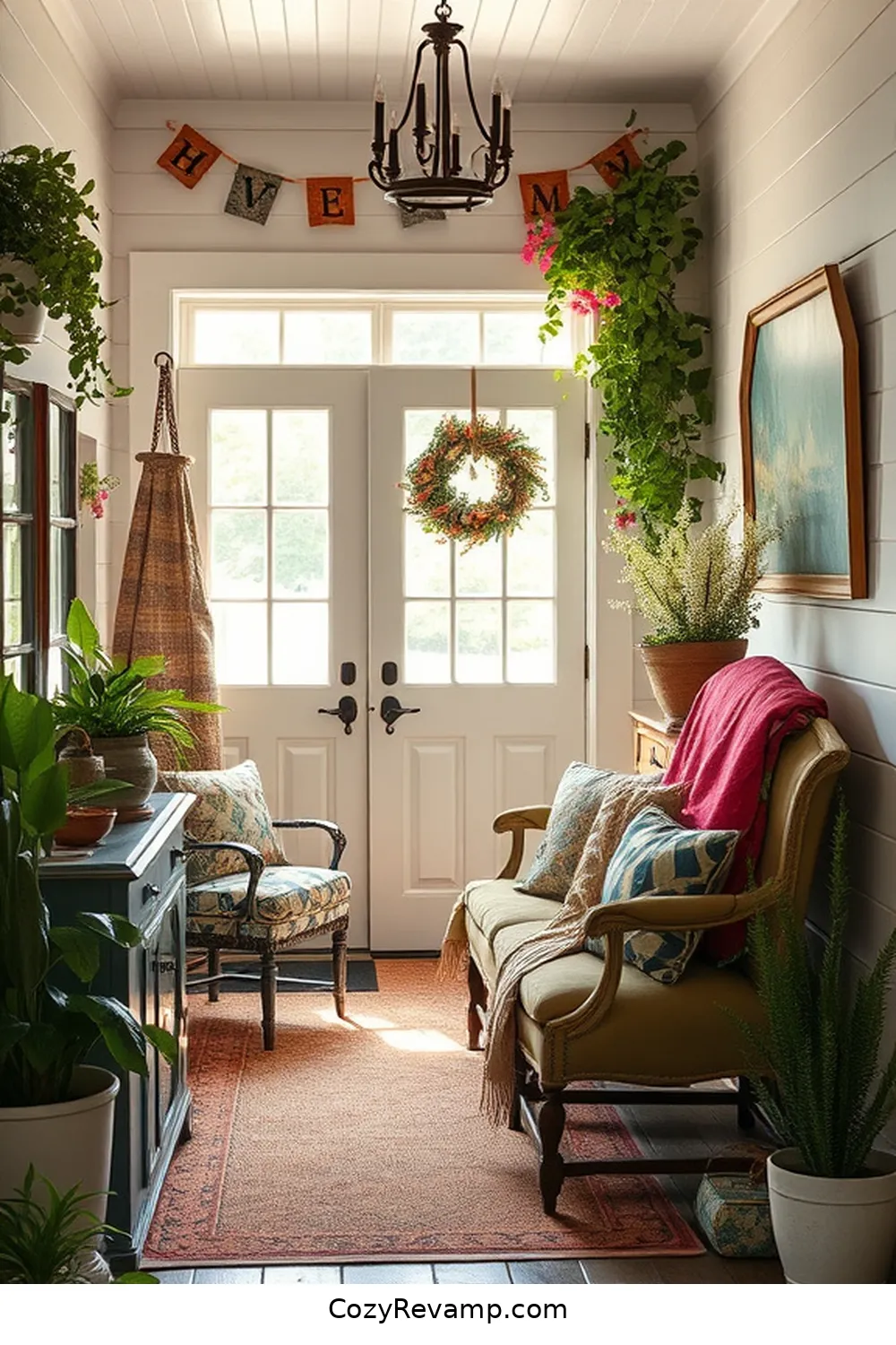 Create a Modern Farmhouse Entryway With Upcycled Fabric 9 Sourcing Upcycled Fabric and Materials for Create a Modern Farmhouse Entryway With Upcycled Fabric