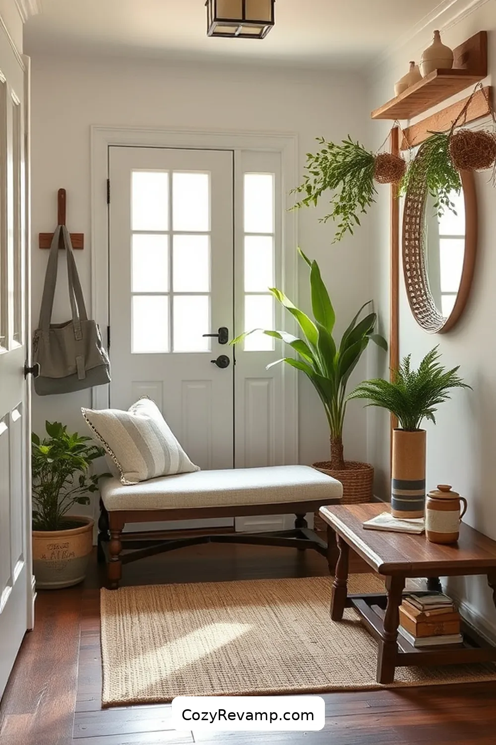 Create a Modern Farmhouse Entryway With Upcycled Fabric 2 Understanding the Modern Farmhouse Aesthetic for Create a Modern Farmhouse Entryway With Upcycled Fabric