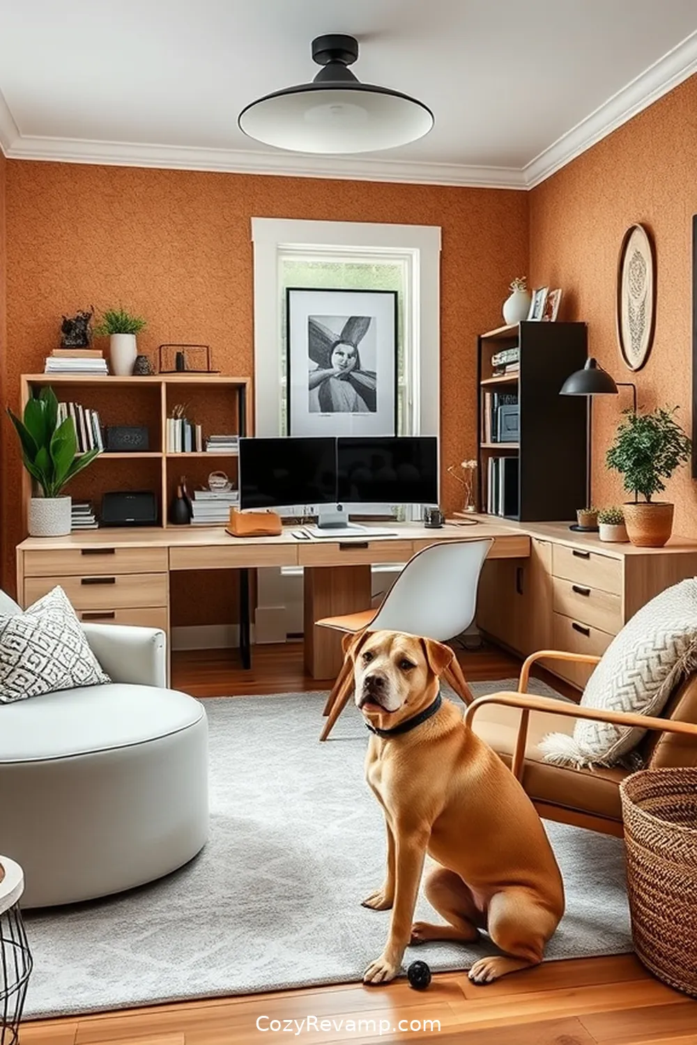 Create a Modern Farmhouse Home Office With Cork Material 5 Designing Your Layout for Functionality for Create a Modern Farmhouse Home Office With Cork Material