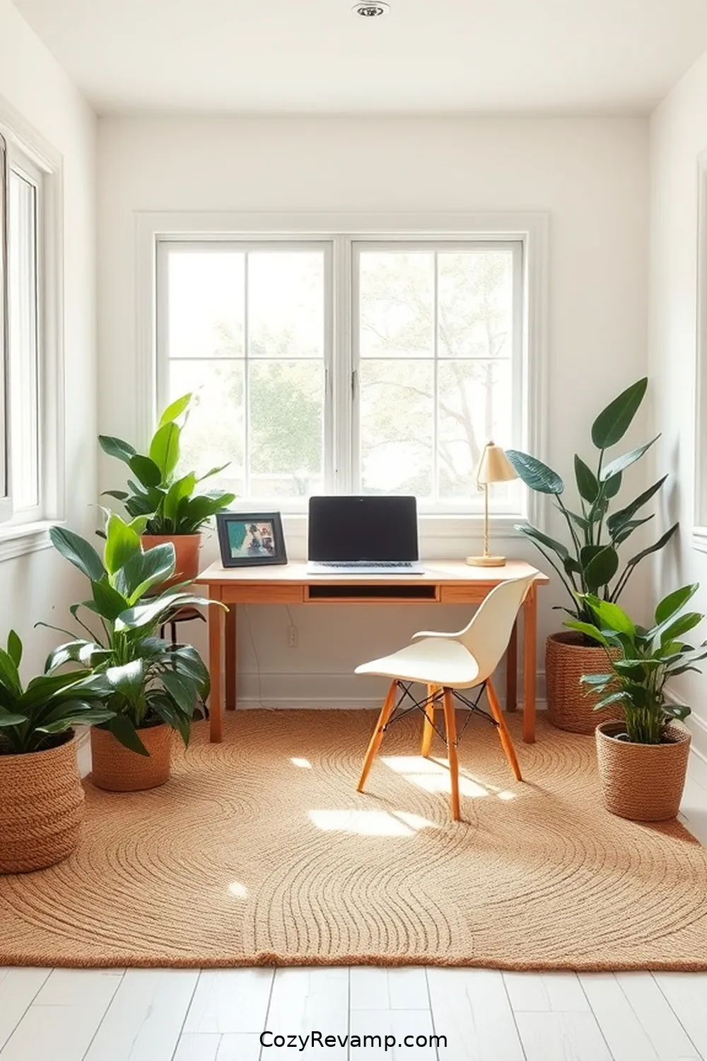 Create a Modern Farmhouse Home Office With Natural Fibers 6 Incorporating Jute Rugs for Texture for Create a Modern Farmhouse Home Office With Natural Fibers