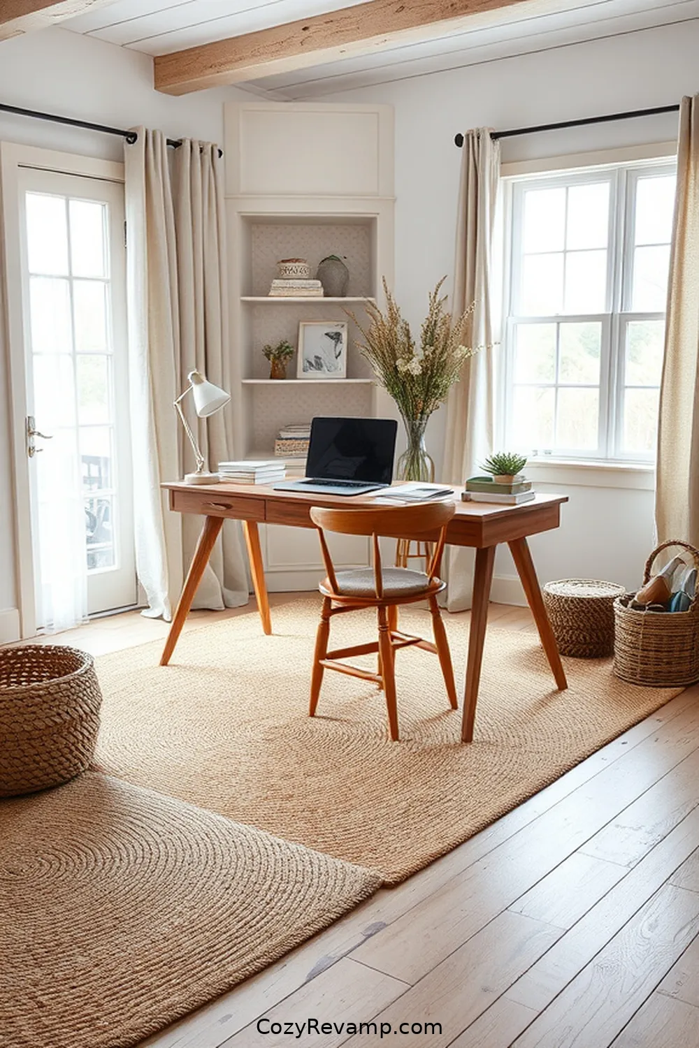 Create a Modern Farmhouse Home Office With Natural Fibers 2 Understanding the Modern Farmhouse Aesthetic for Create a Modern Farmhouse Home Office With Natural Fibers
