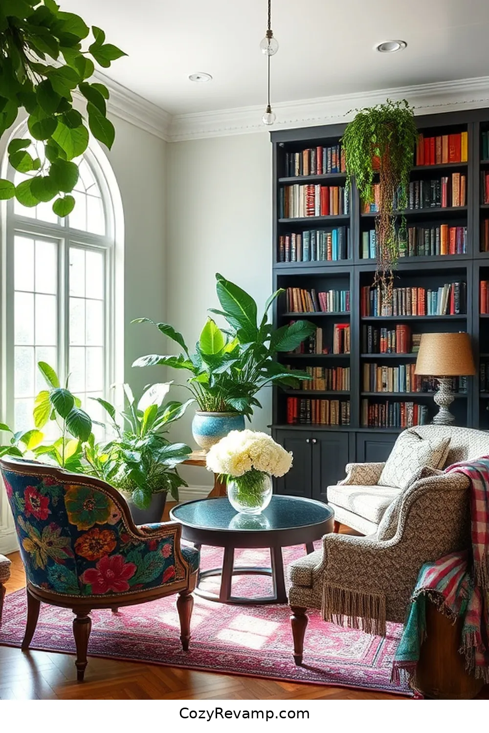 Crafting Upholstered Furniture for Create a Modern Farmhouse Library With Upcycled Fabric