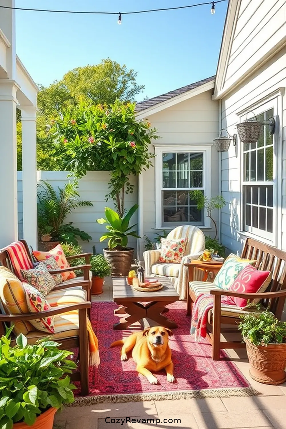 Choosing the Right Upcycled Fabrics for Create a Modern Farmhouse Outdoor Patio With Upcycled Fabrics