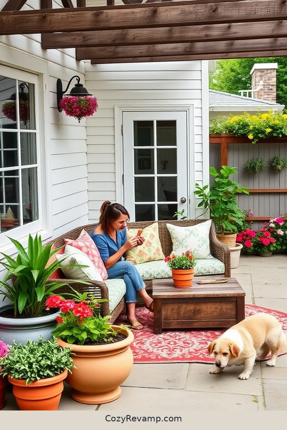 Maintenance Tips for Upcycled Outdoor Fabrics for Create a Modern Farmhouse Outdoor Patio With Upcycled Fabrics