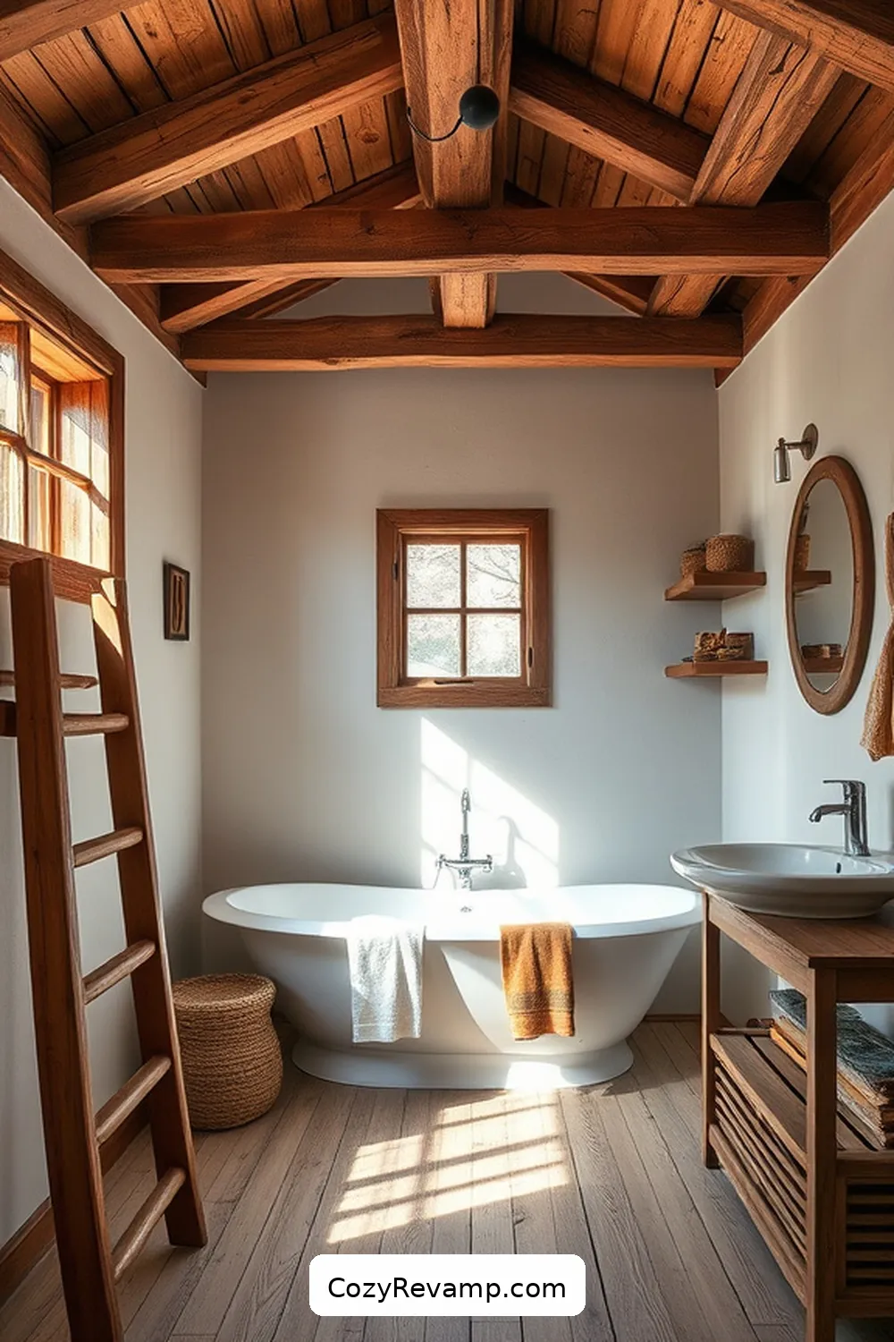Create a Rustic Bathroom With Recycled Wood Materials 5 Creative Wood Accents and Decor for Create a Rustic Bathroom With Recycled Wood Materials