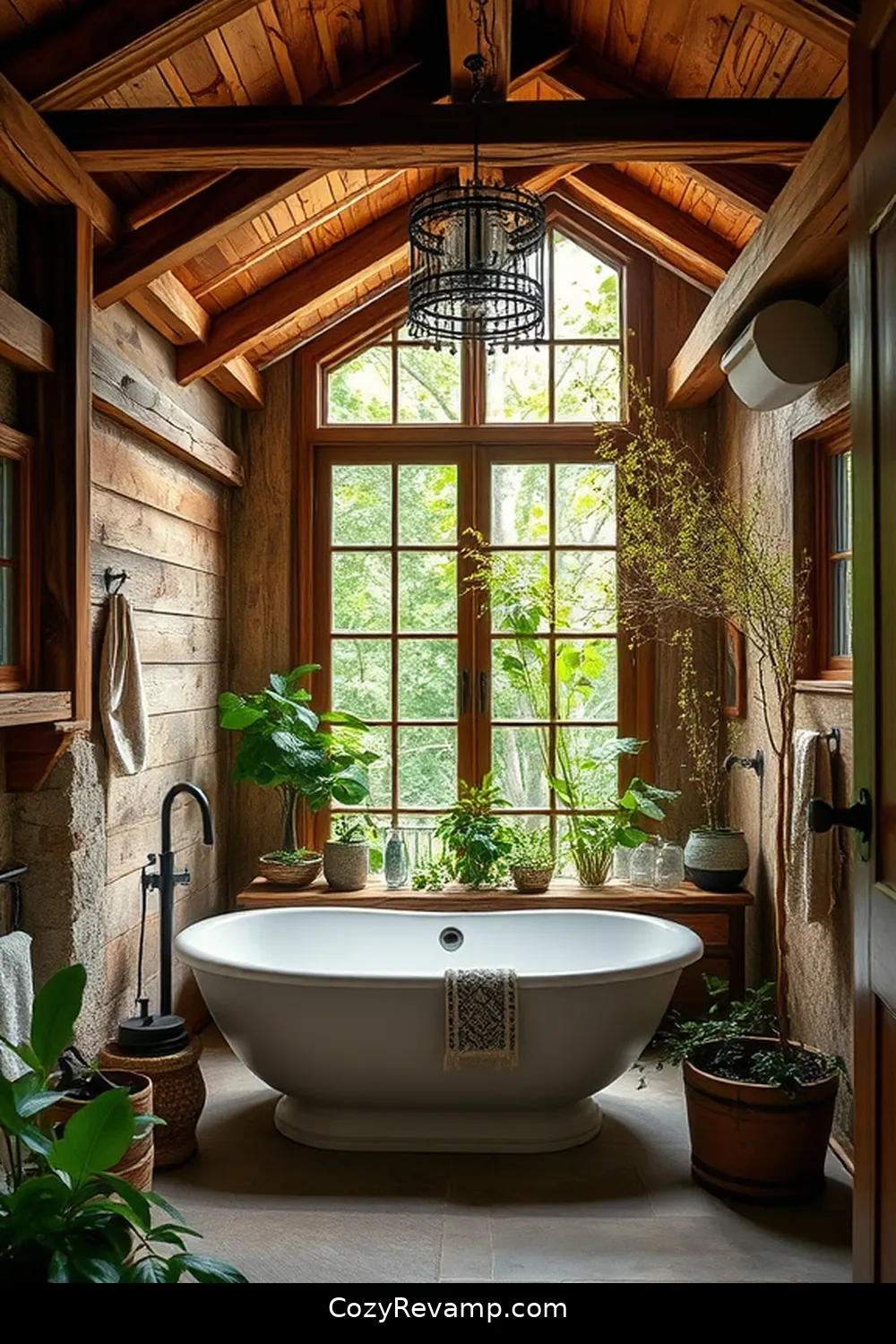 Create a Rustic Bathroom With Recycled Wood Materials 9 Sustainable Practices for Your Bathroom Remodel for Create a Rustic Bathroom With Recycled Wood Materials