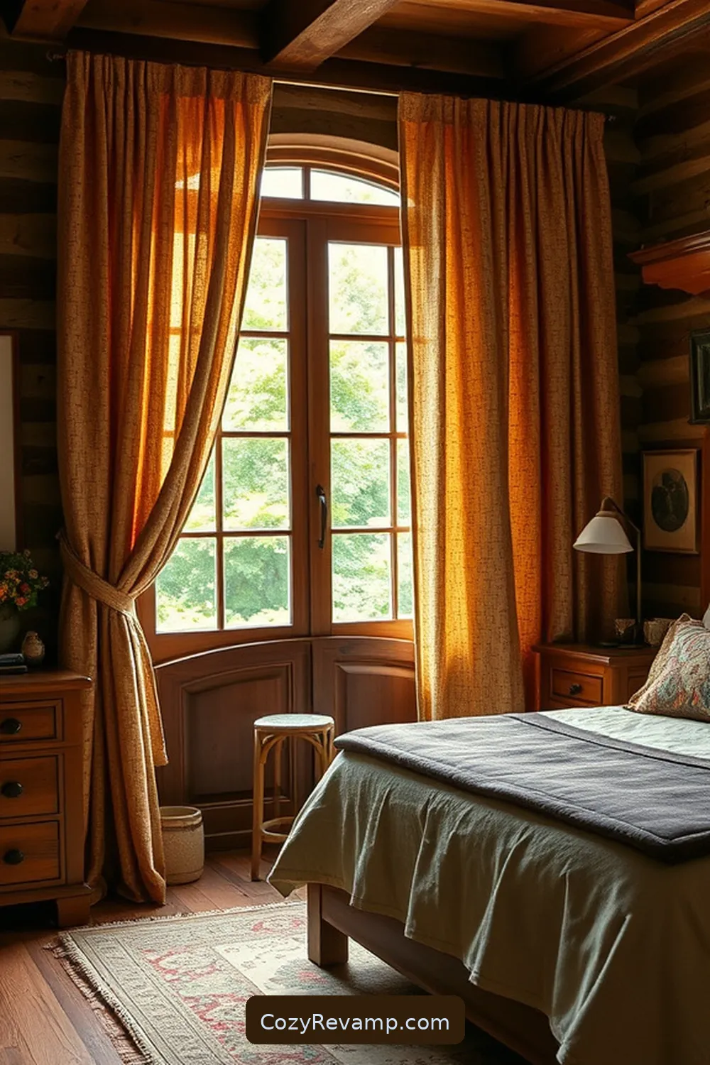 Create a Rustic Bedroom With Cork Material: 18 Ways 15 Cork Curtains for a Natural Look for Create a Rustic Bedroom With Cork Material: 18 Ways