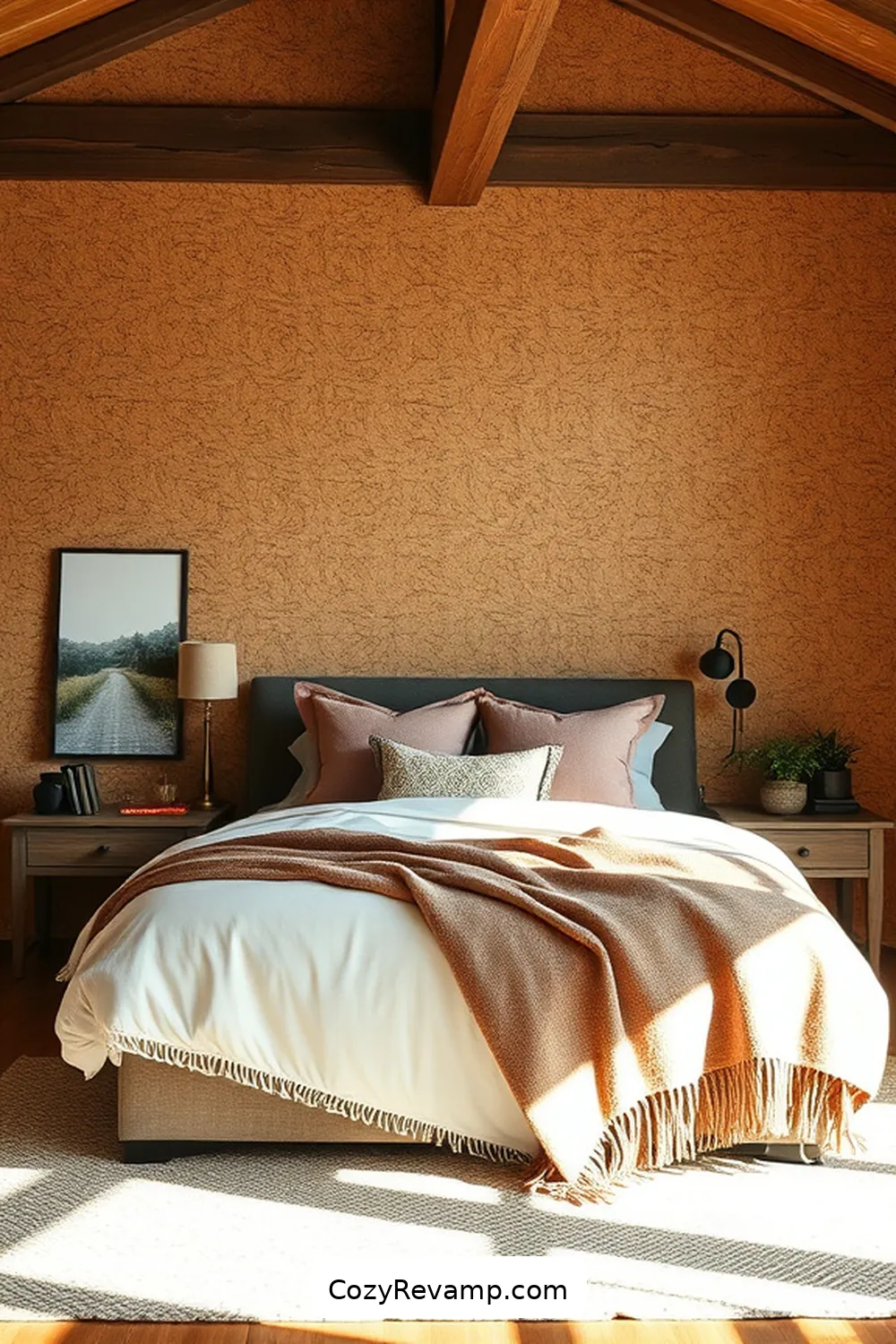 Create a Rustic Bedroom With Cork Material: 18 Ways 3 Cork Wall Panels for Texture and Style for Create a Rustic Bedroom With Cork Material: 18 Ways