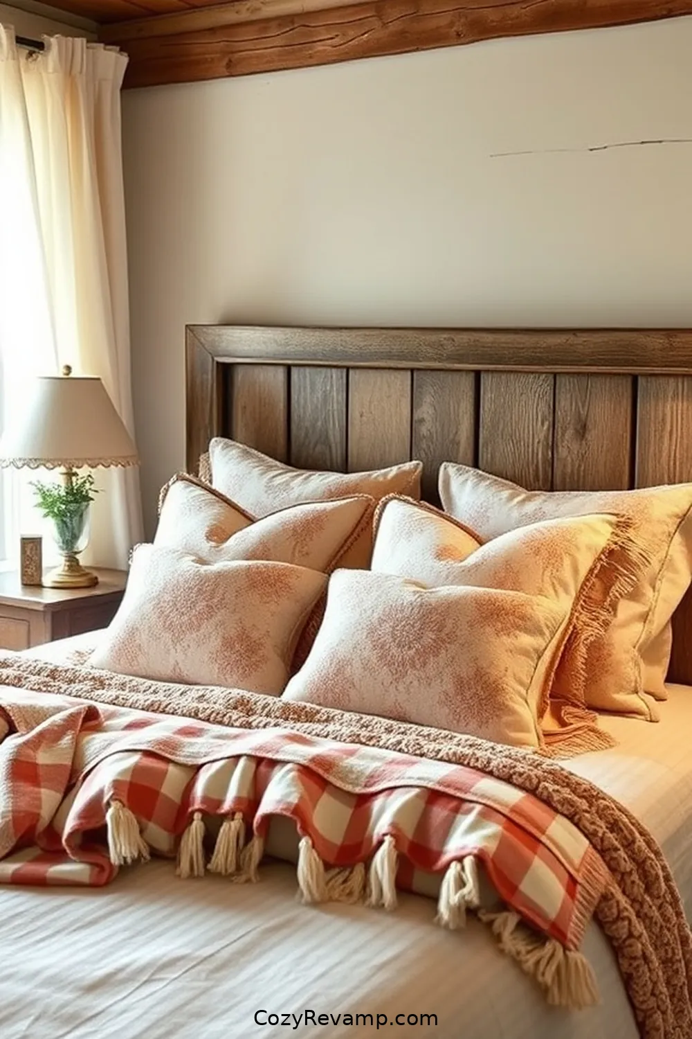 Create a Rustic Bedroom With Upcycled Fabric Materials 5 Creating Custom Pillow Covers From Old Linens for Create a Rustic Bedroom With Upcycled Fabric Materials