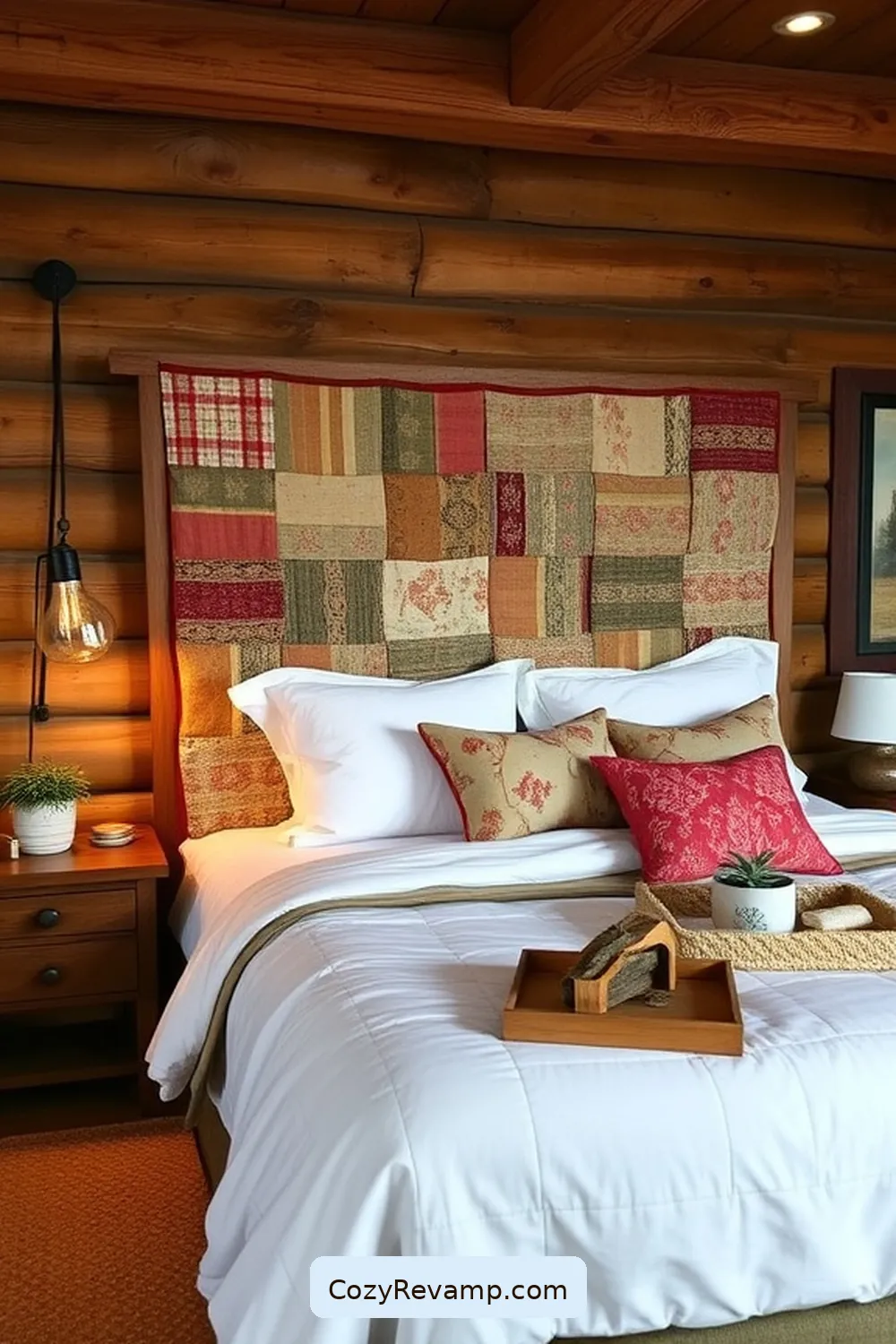 Create a Rustic Bedroom With Upcycled Fabric Materials 10 Designing a Rustic Headboard With Upcycled Fabrics for Create a Rustic Bedroom With Upcycled Fabric Materials