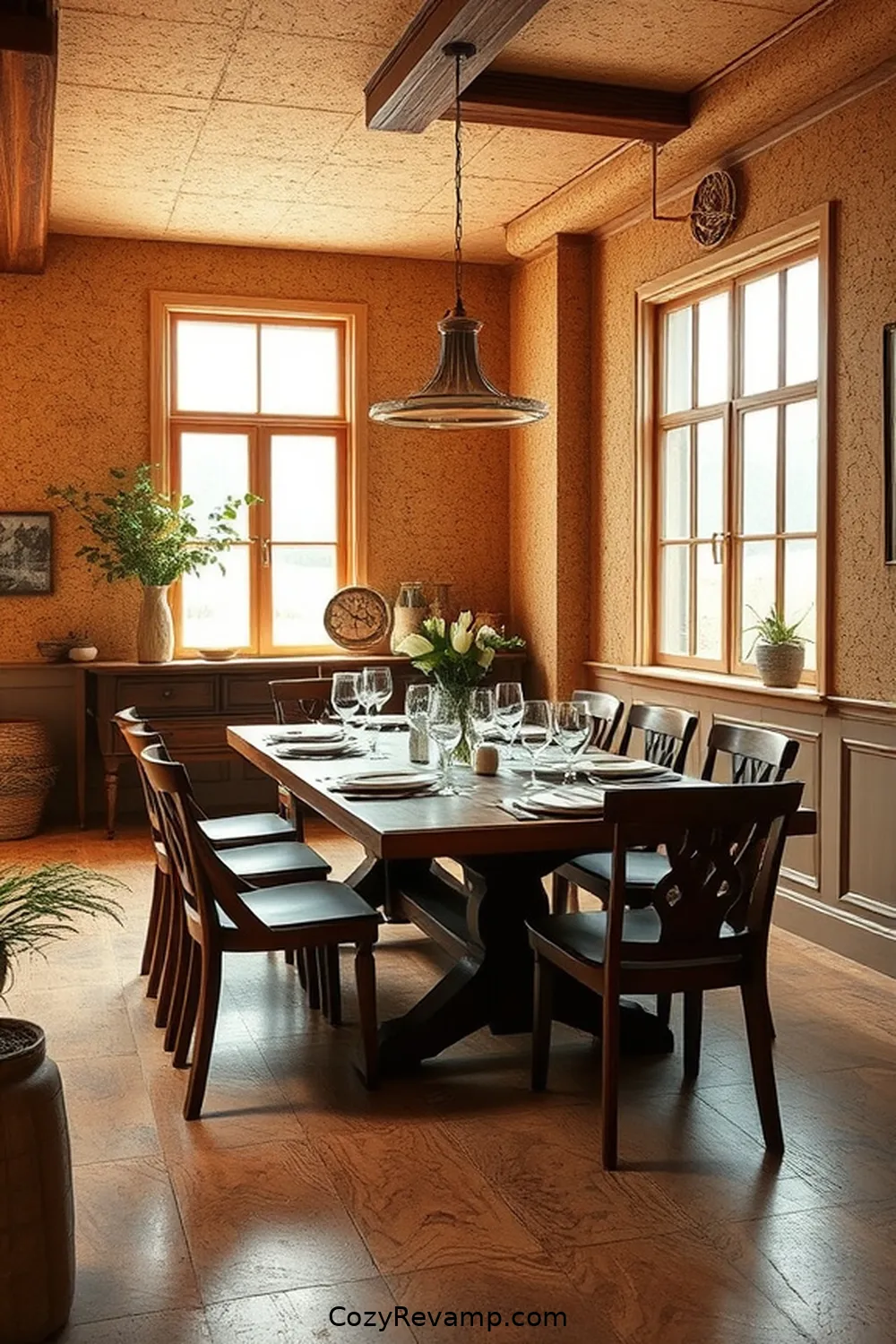 Create a Rustic Dining Room With Cork Material 9 Maintaining and Caring for Cork in Your Dining Room for Create a Rustic Dining Room With Cork Material