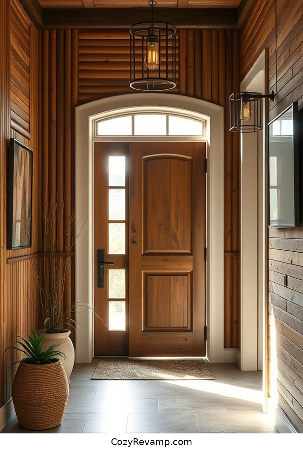 Bamboo Wall Treatments: Panels and Decor for Create a Rustic Entryway With Bamboo Materials