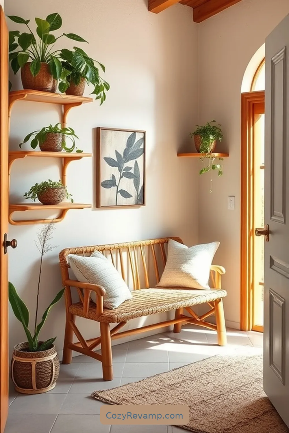 DIY Bamboo Projects for a Personal Touch for Create a Rustic Entryway With Bamboo Materials