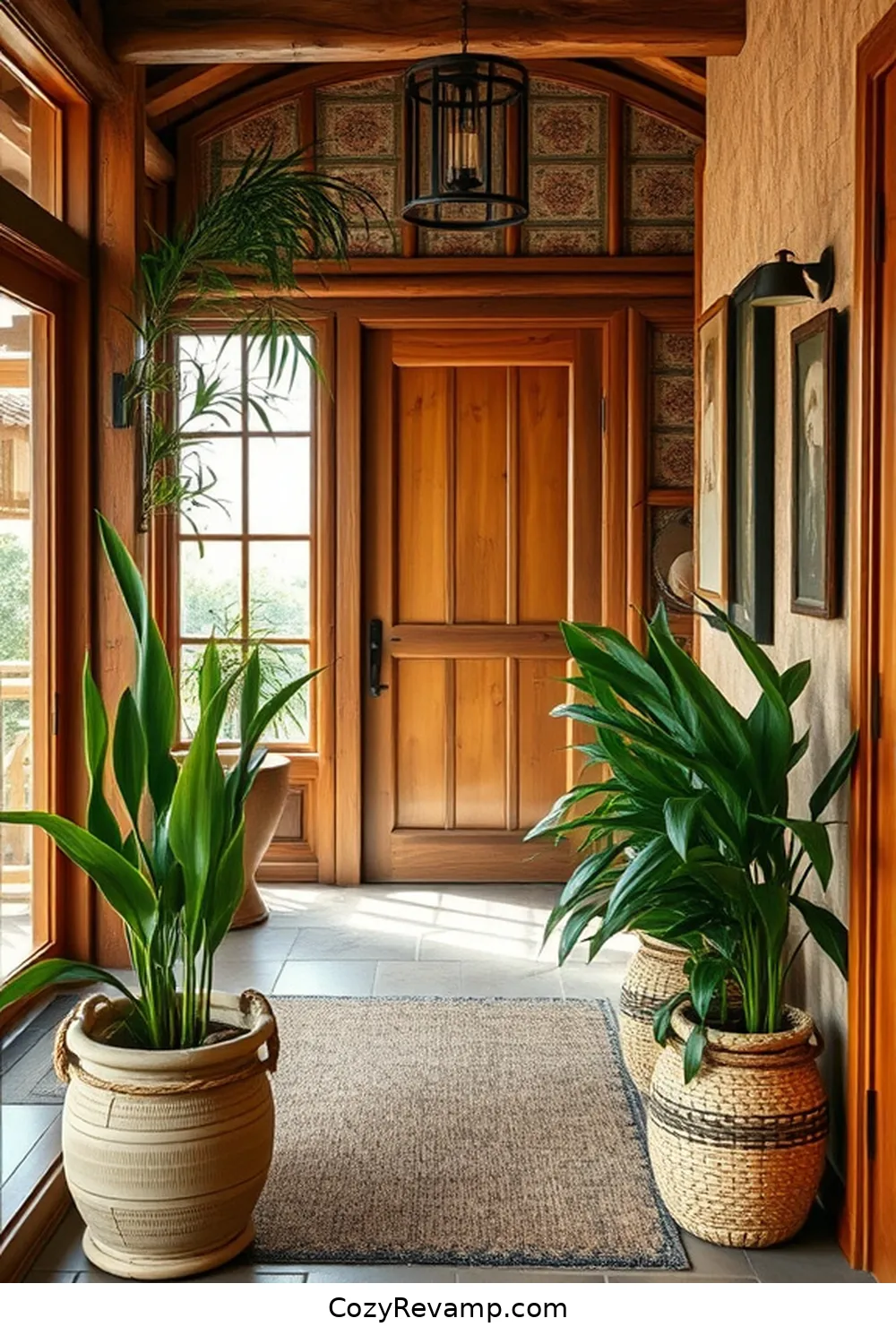 The Benefits of Using Bamboo in Home Design for Create a Rustic Entryway With Bamboo Materials