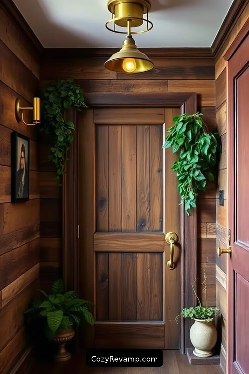 Create a Rustic Entryway With Reclaimed Materials 7 Adding Vintage Hardware and Fixtures for Create a Rustic Entryway With Reclaimed Materials