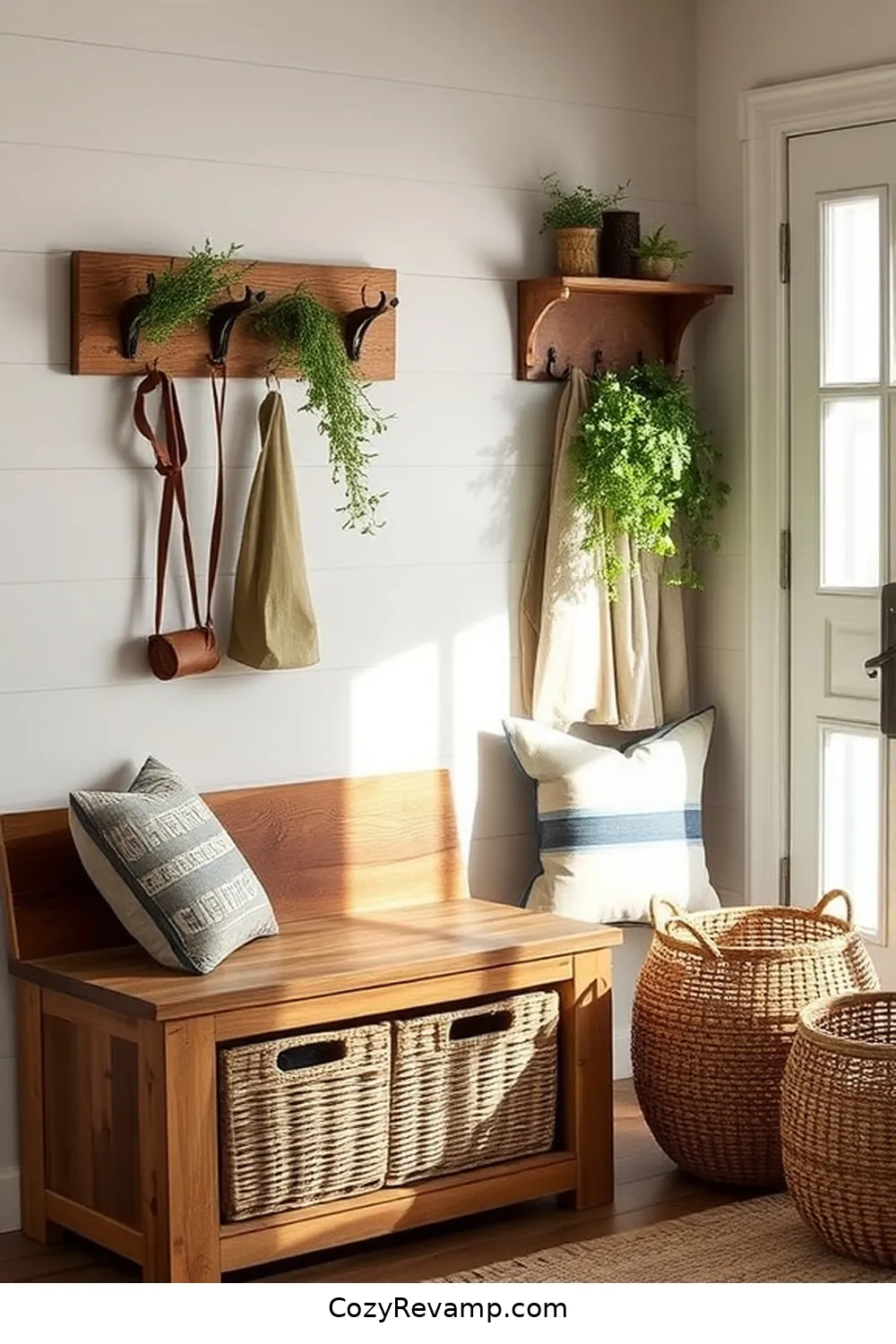 Create a Rustic Entryway With Reclaimed Materials 9 Creating Storage Solutions With Reclaimed Materials for Create a Rustic Entryway With Reclaimed Materials