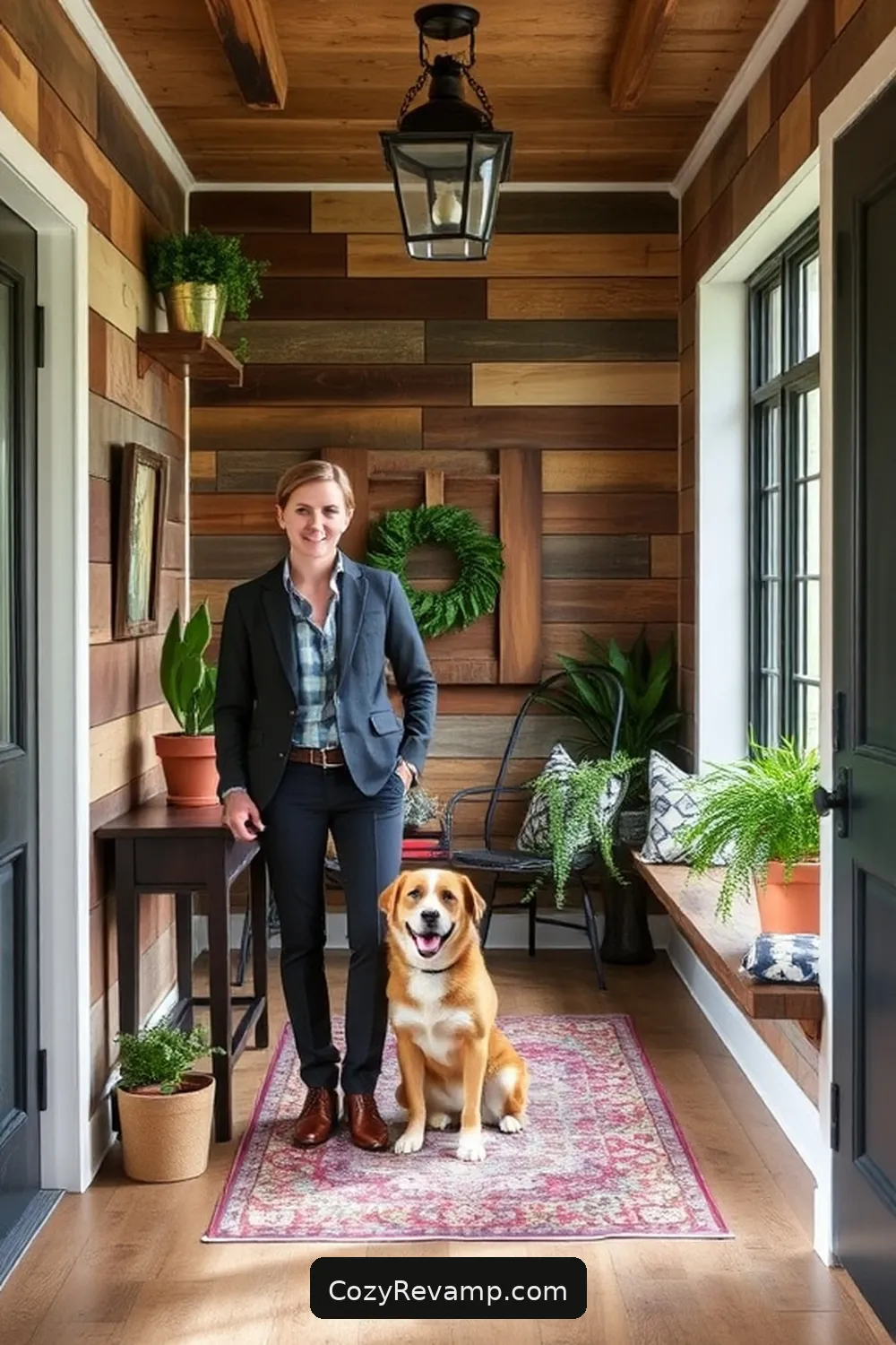 Create a Rustic Entryway With Reclaimed Materials 11 Personalizing Your Space With Art and Decor for Create a Rustic Entryway With Reclaimed Materials