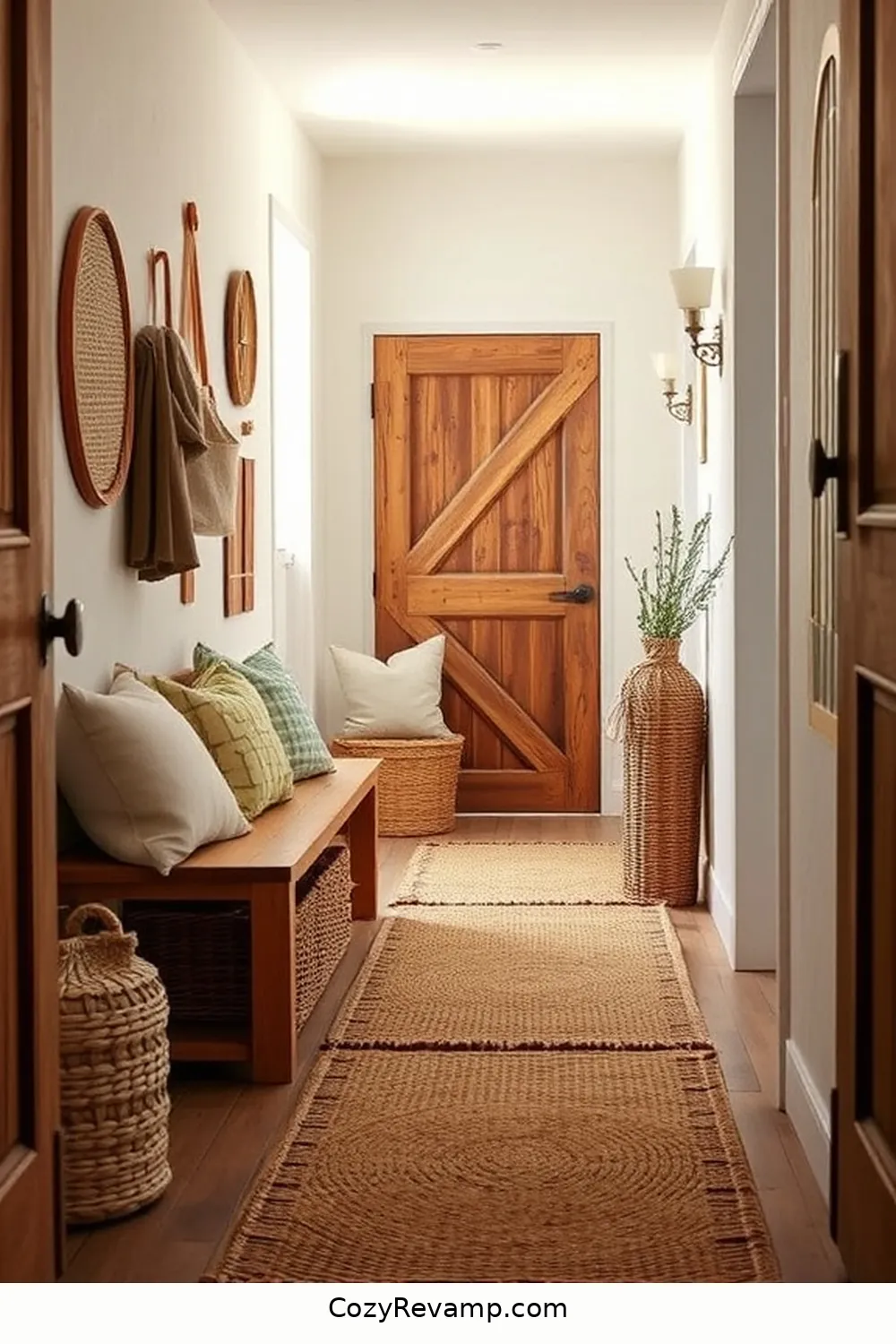 Create a Rustic Hallway With Natural Fibers 12 Furniture Selection for a Cohesive Look for Create a Rustic Hallway With Natural Fibers