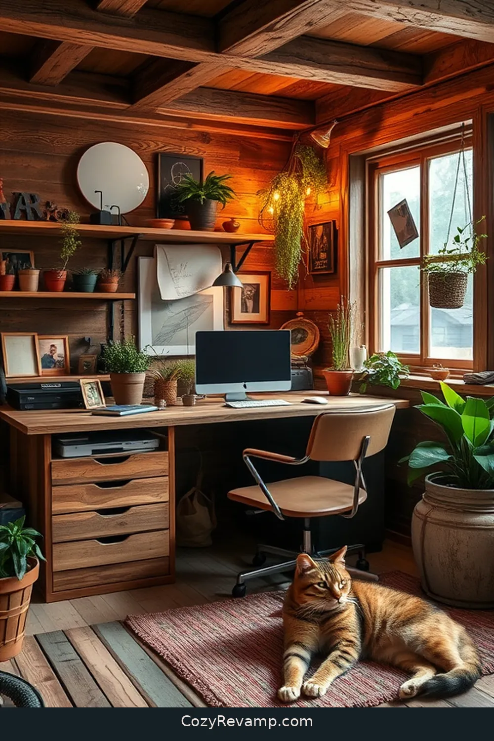 Create a Rustic Home Office With Reclaimed Materials 6 Decor and Accessories for a Rustic Touch for Create a Rustic Home Office With Reclaimed Materials