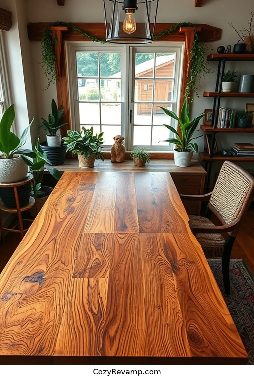 Create a Rustic Home Office With Reclaimed Materials 3 Designing a Reclaimed Wood Desk for Create a Rustic Home Office With Reclaimed Materials