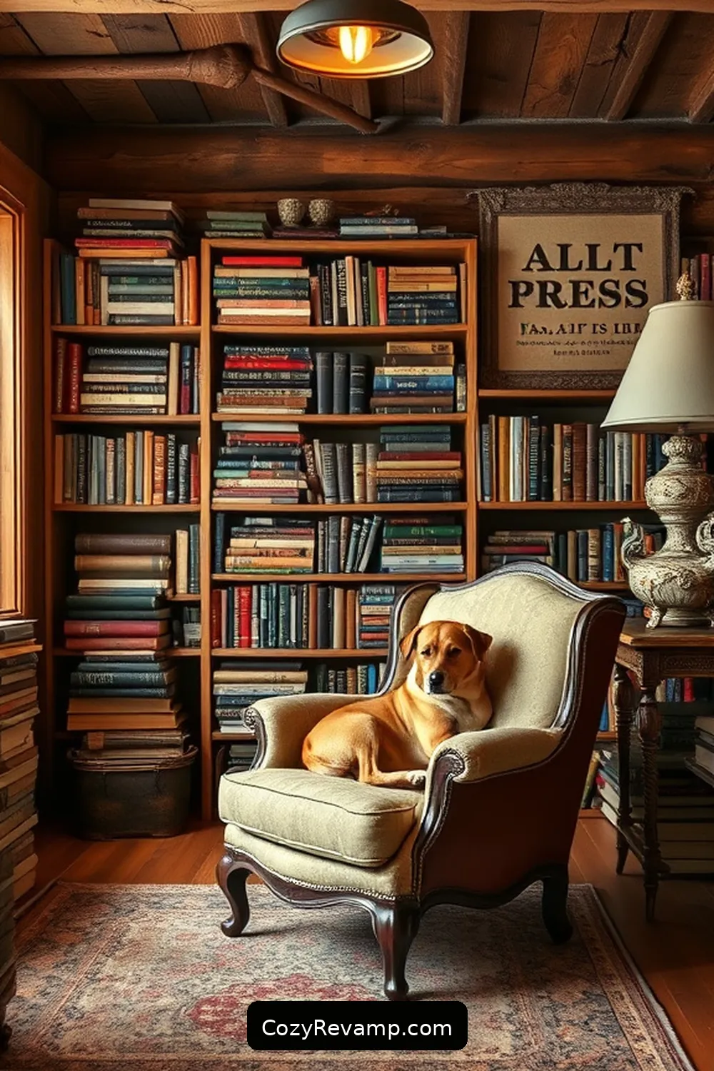 Choosing the Right Recycled Wood Materials for Create a Rustic Library With Recycled Wood Materials