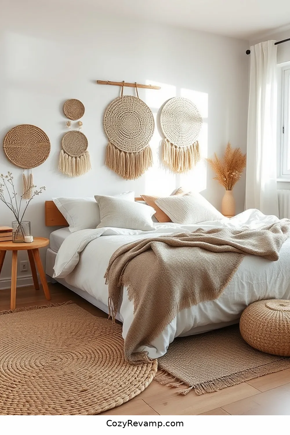 Create a Scandinavian Bedroom With Natural Fibers 15 Accessorizing With Natural Fiber Decor for Create a Scandinavian Bedroom With Natural Fibers