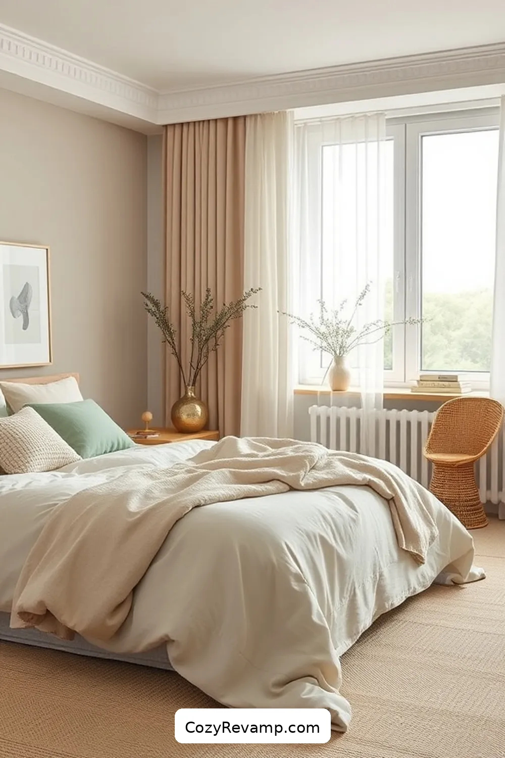 Create a Scandinavian Bedroom With Natural Fibers 4 Choosing the Right Color Palette for Create a Scandinavian Bedroom With Natural Fibers