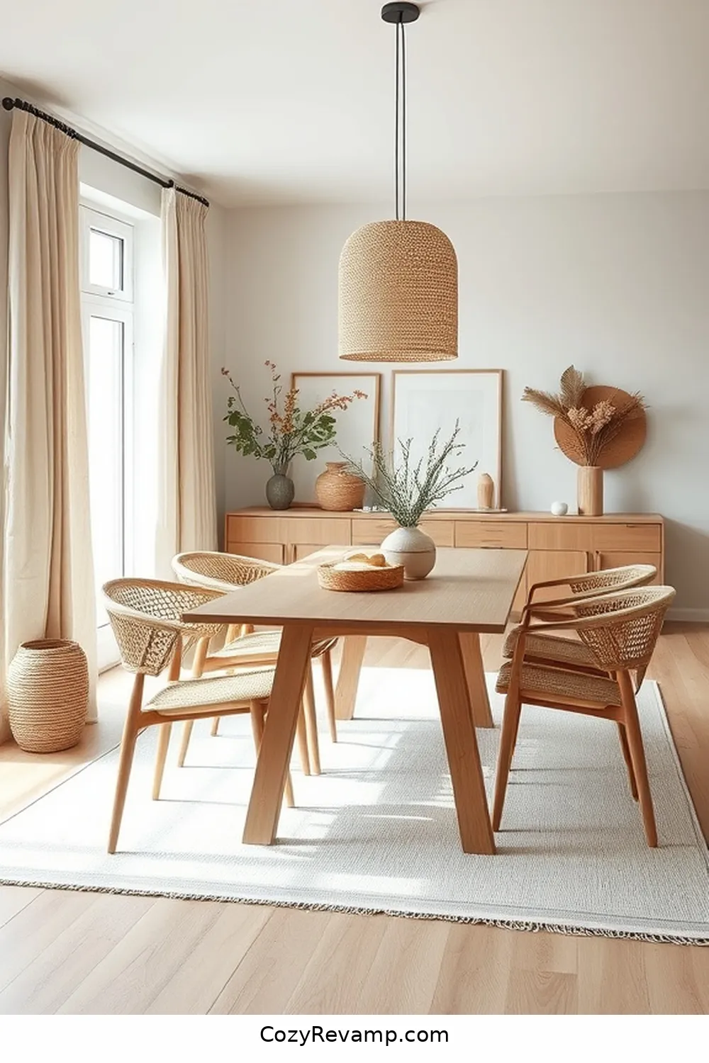 Create a Scandinavian Dining Room With Natural Fiber Materials 4 Choosing the Right Color Palette for Create a Scandinavian Dining Room With Natural Fiber Materials