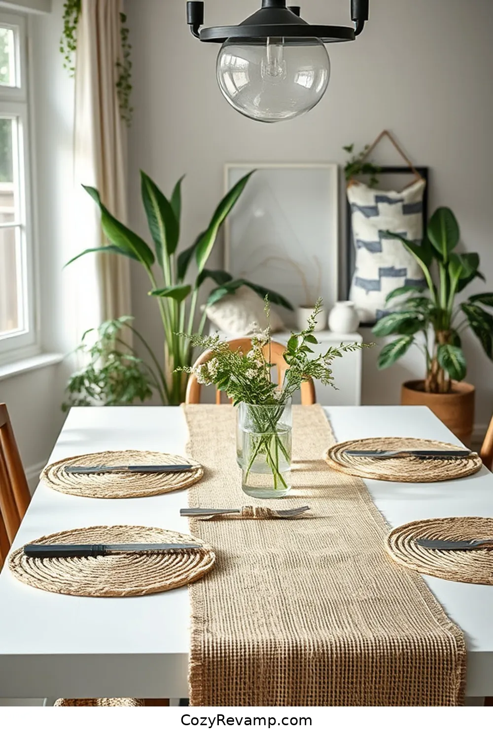 Create a Scandinavian Dining Room With Natural Fiber Materials 5 Incorporating Jute in Your Dining Room for Create a Scandinavian Dining Room With Natural Fiber Materials