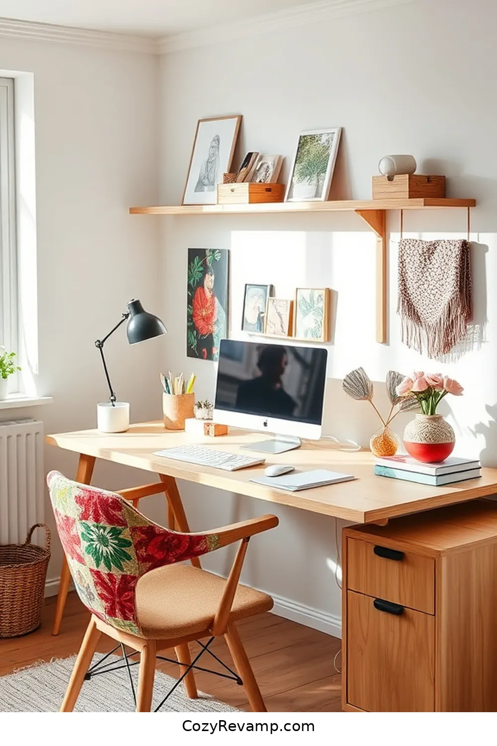 Create a Scandinavian Home Office With Upcycled Fabric 5 Creating Functional Upcycled Desk Accessories for Create a Scandinavian Home Office With Upcycled Fabric