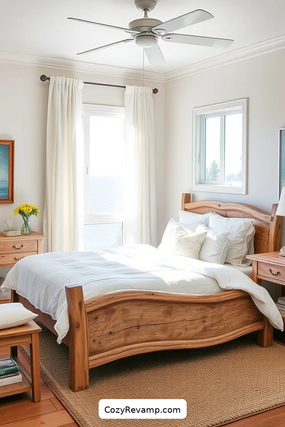 Creating a Coastal Bedroom With Reclaimed Materials 8 DIY Projects for a Personal Touch for Creating a Coastal Bedroom With Reclaimed Materials