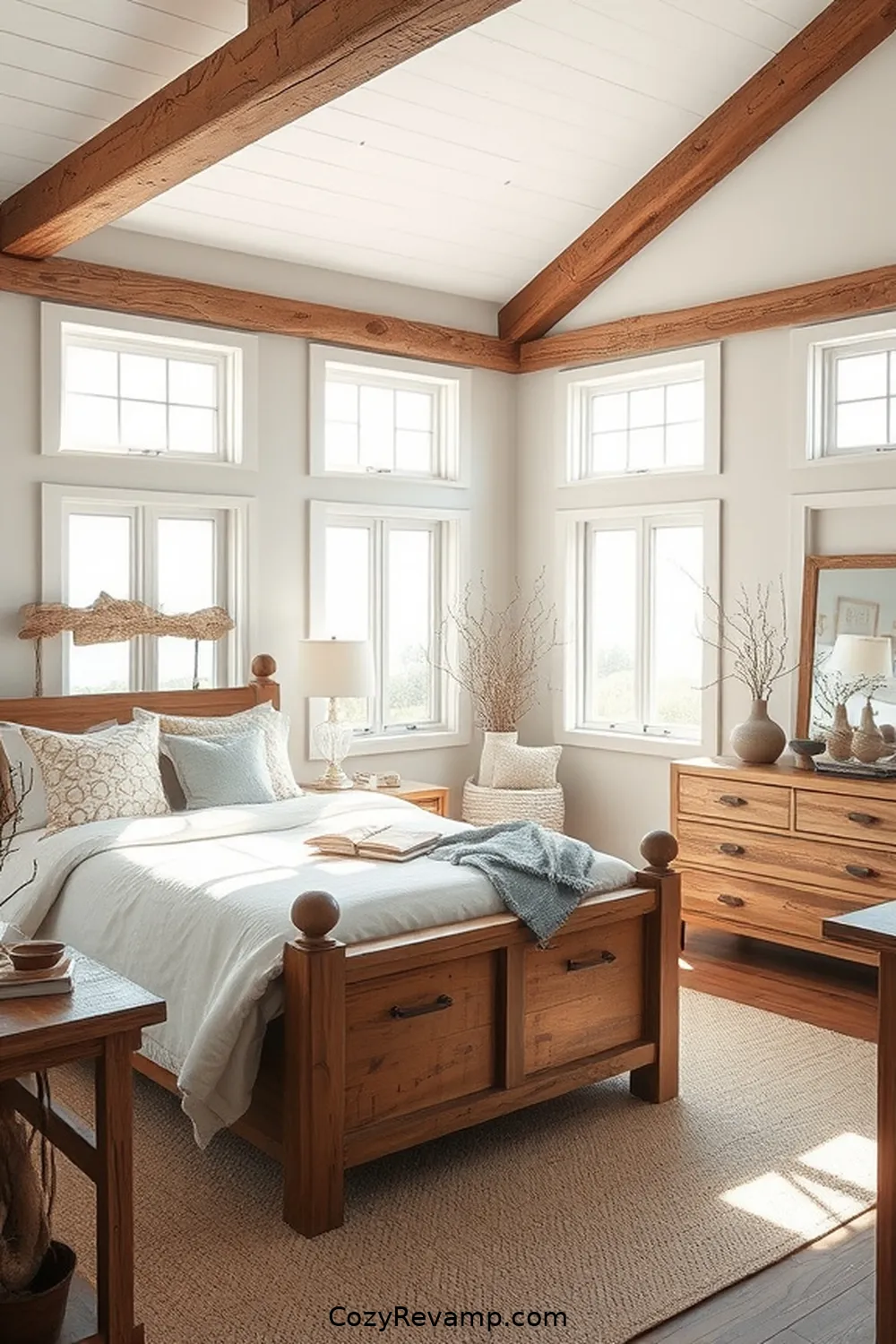 Creating a Coastal Bedroom With Reclaimed Materials 2 The Benefits of Using Reclaimed Materials for Creating a Coastal Bedroom With Reclaimed Materials