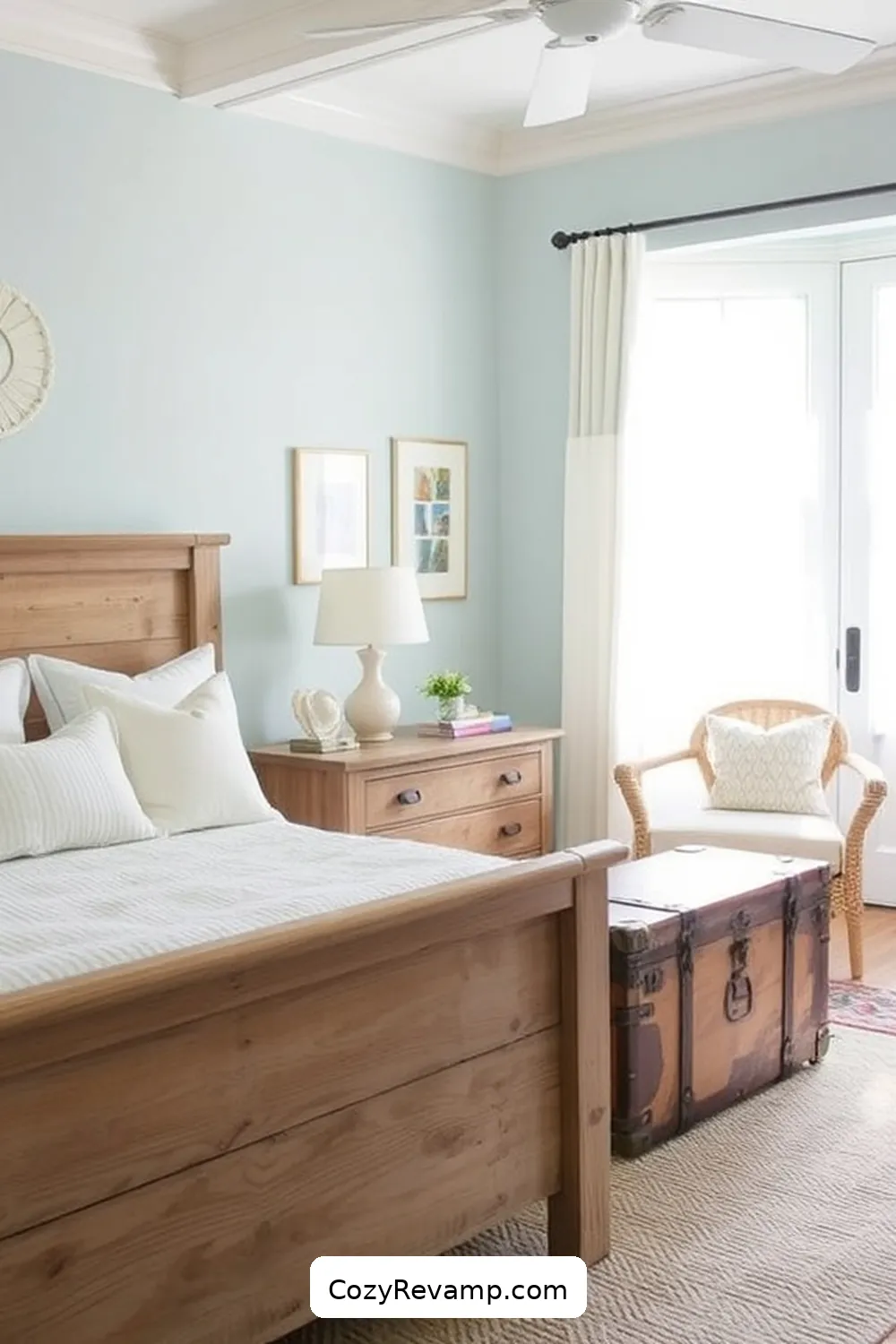 Creating a Coastal Bedroom With Reclaimed Materials 4 Upcycling Old Furniture for Creating a Coastal Bedroom With Reclaimed Materials
