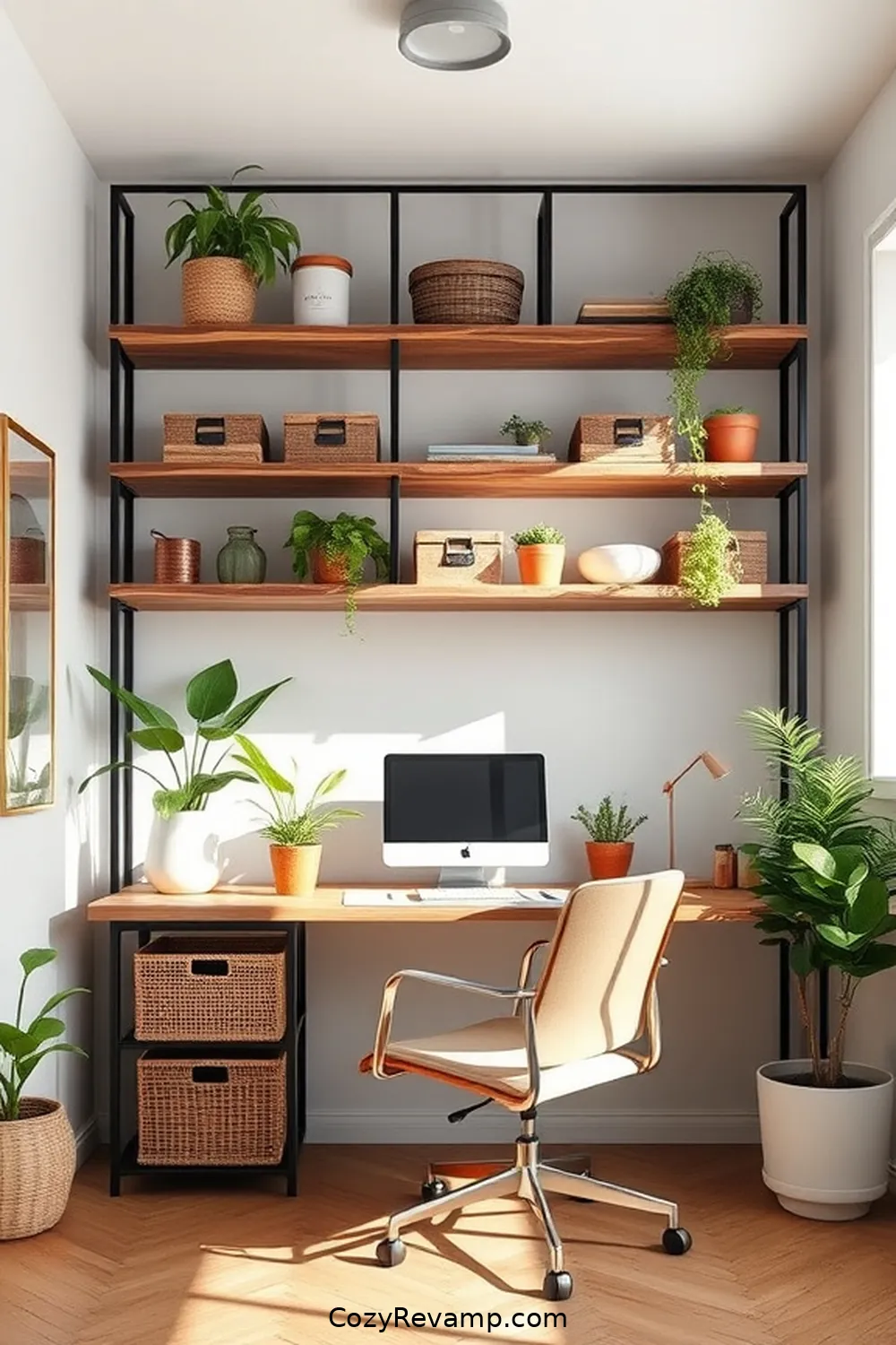 Creating a Minimalist Home Office With Reclaimed Materials 10 Sustainable Storage Solutions for Creating a Minimalist Home Office With Reclaimed Materials