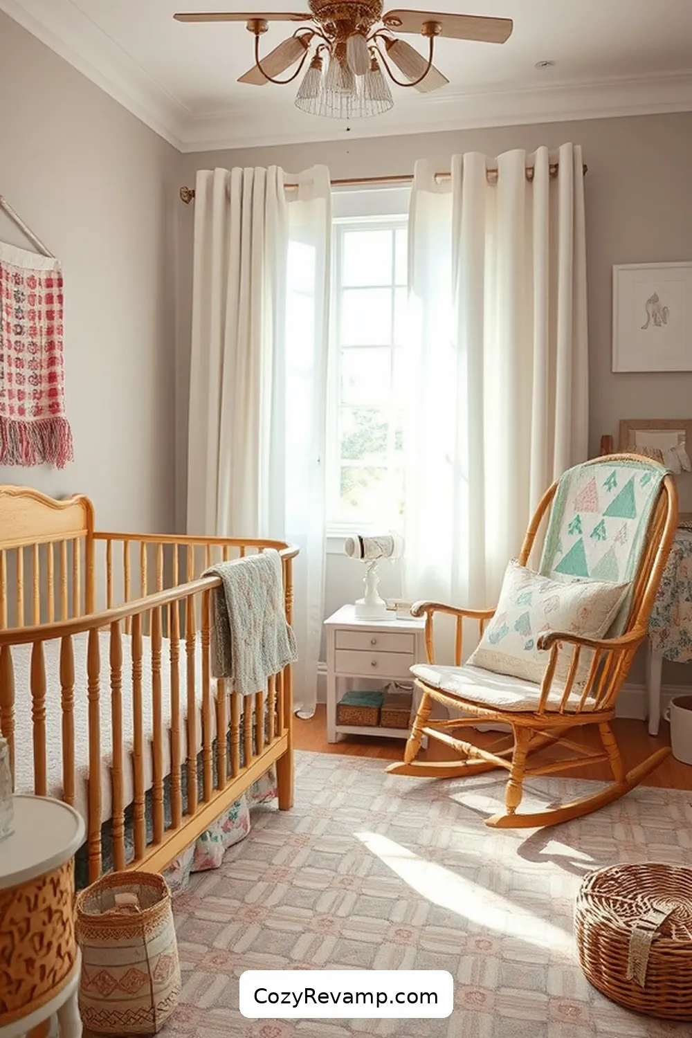 Creating a Rustic Nursery With Reclaimed Materials 4 Incorporating Vintage Furniture Pieces for Creating a Rustic Nursery With Reclaimed Materials