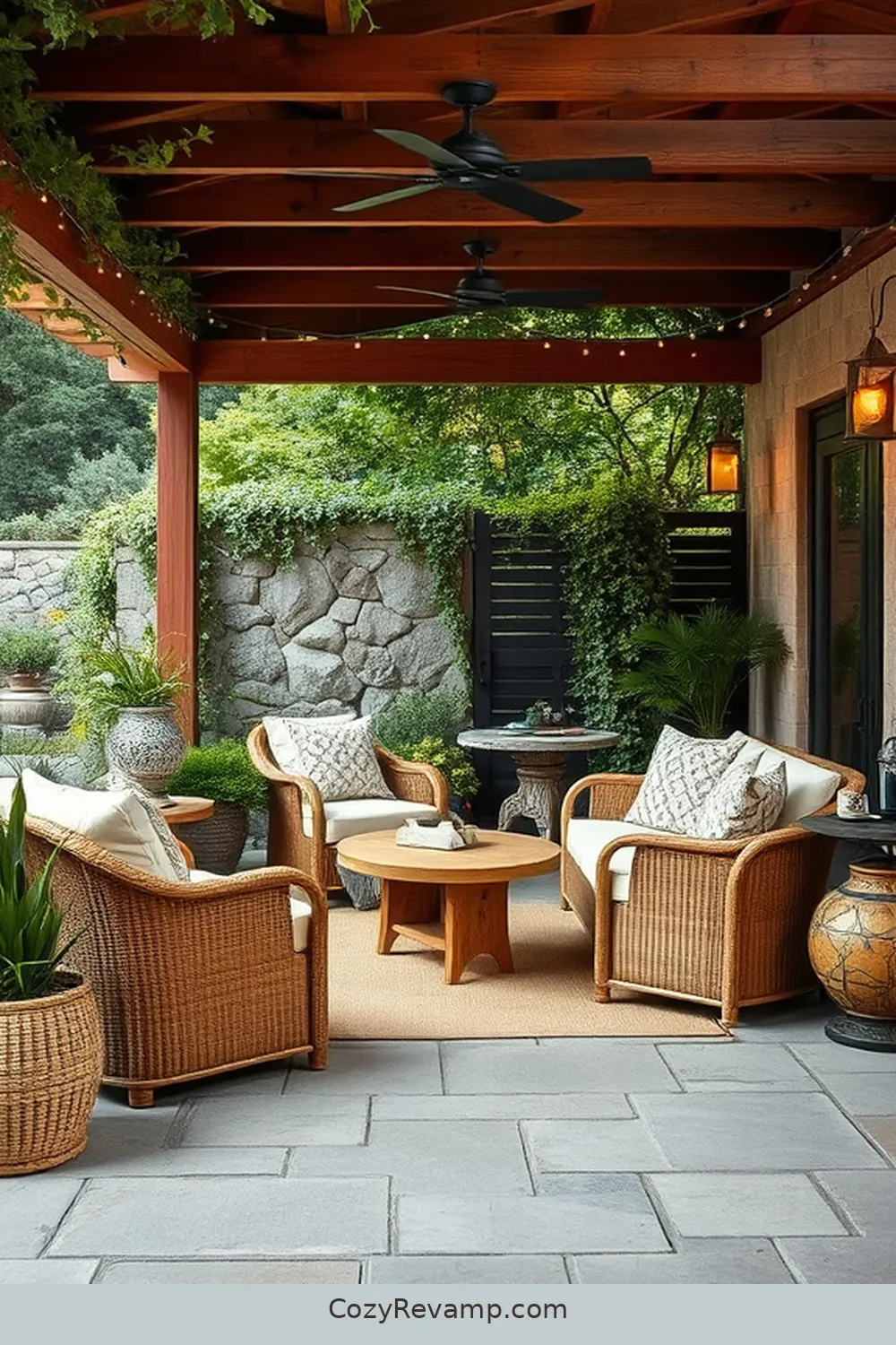 Creating a Rustic Outdoor Patio With Cork Material 6 Enhancing Your Patio With Cork Furniture for Creating a Rustic Outdoor Patio With Cork Material