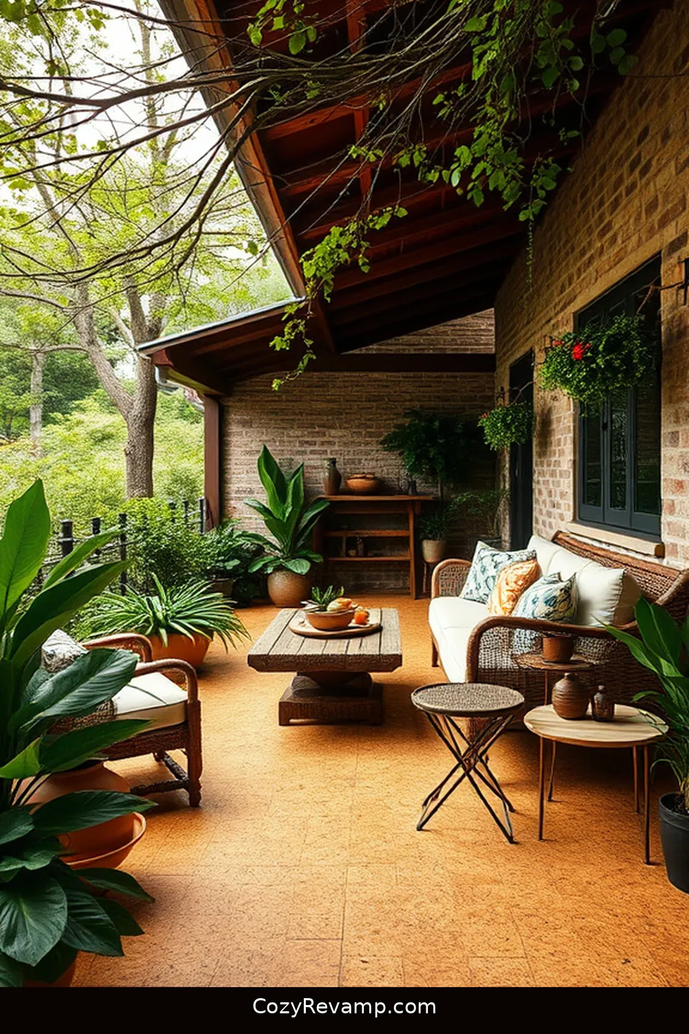 Creating a Rustic Outdoor Patio With Cork Material 5 Incorporating Cork Flooring Options for Creating a Rustic Outdoor Patio With Cork Material