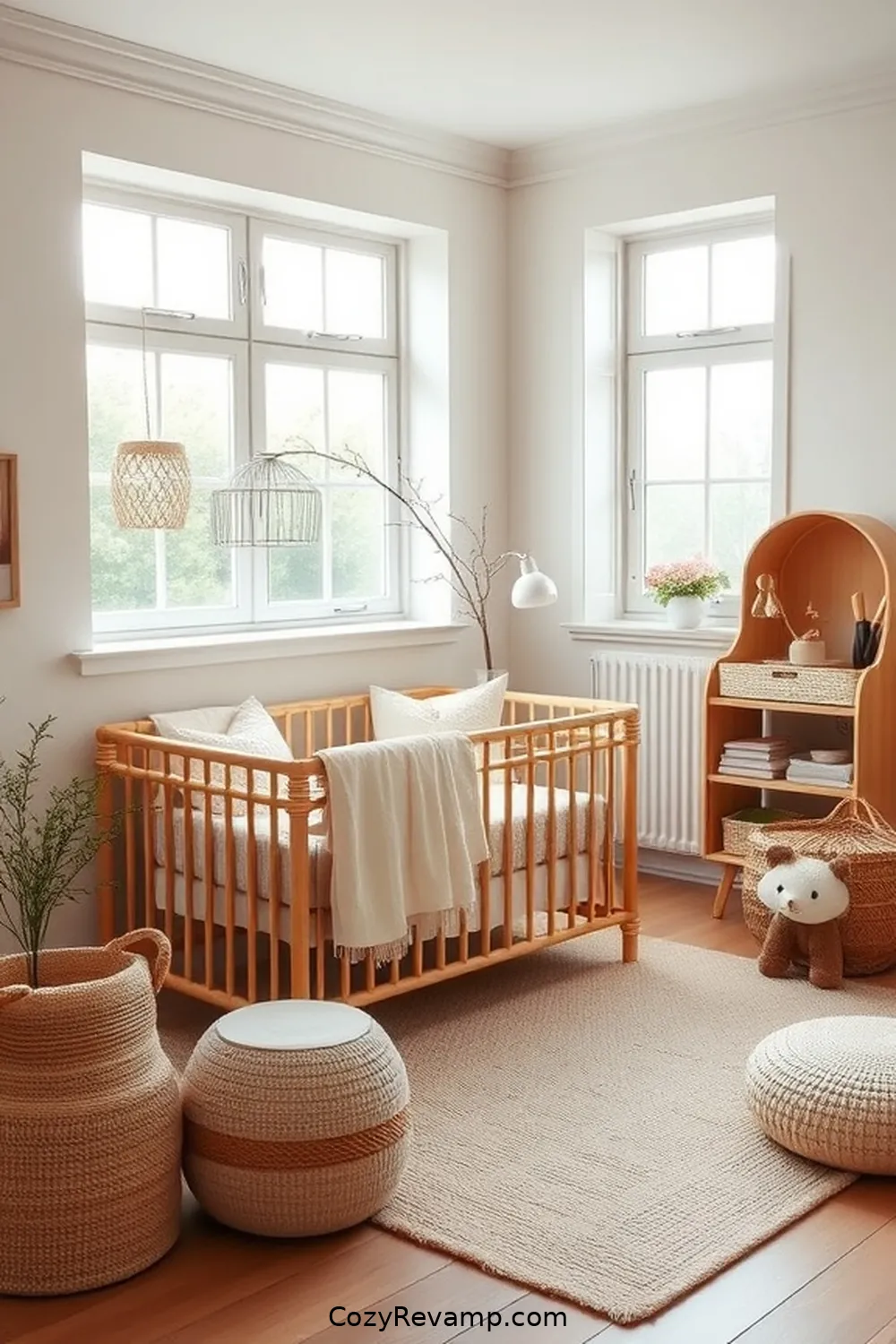 Benefits of Using Bamboo in Nursery Decor for Creating a Scandinavian Nursery With Bamboo Materials