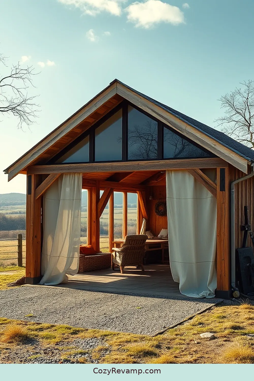 DIY Guide to Building a Modern Farmhouse Garage With Upcycled Fabric Materials 5 Constructing the Garage Structure for DIY Guide to Building a Modern Farmhouse Garage With Upcycled Fabric Materials