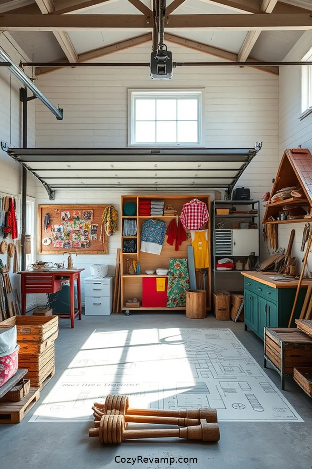 DIY Guide to Building a Modern Farmhouse Garage With Upcycled Fabric Materials 2 Planning Your Modern Farmhouse Garage for DIY Guide to Building a Modern Farmhouse Garage With Upcycled Fabric Materials