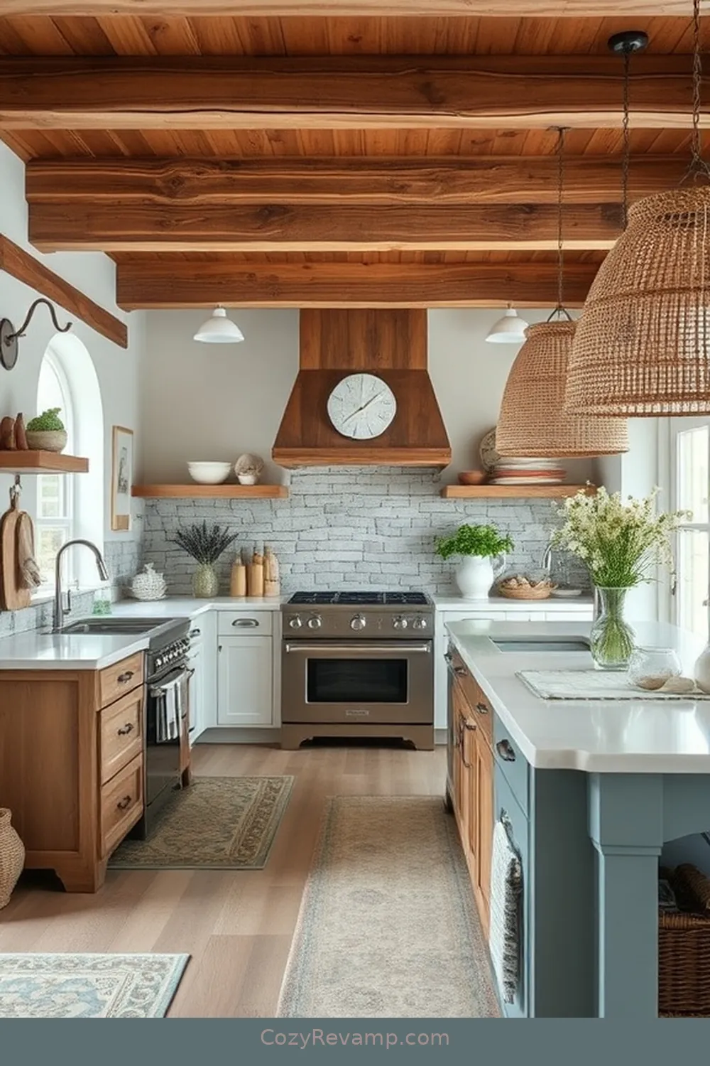 Designing a Coastal Kitchen With Reclaimed Materials 6 Incorporating Natural Textures for a Coastal Feel for Designing a Coastal Kitchen With Reclaimed Materials