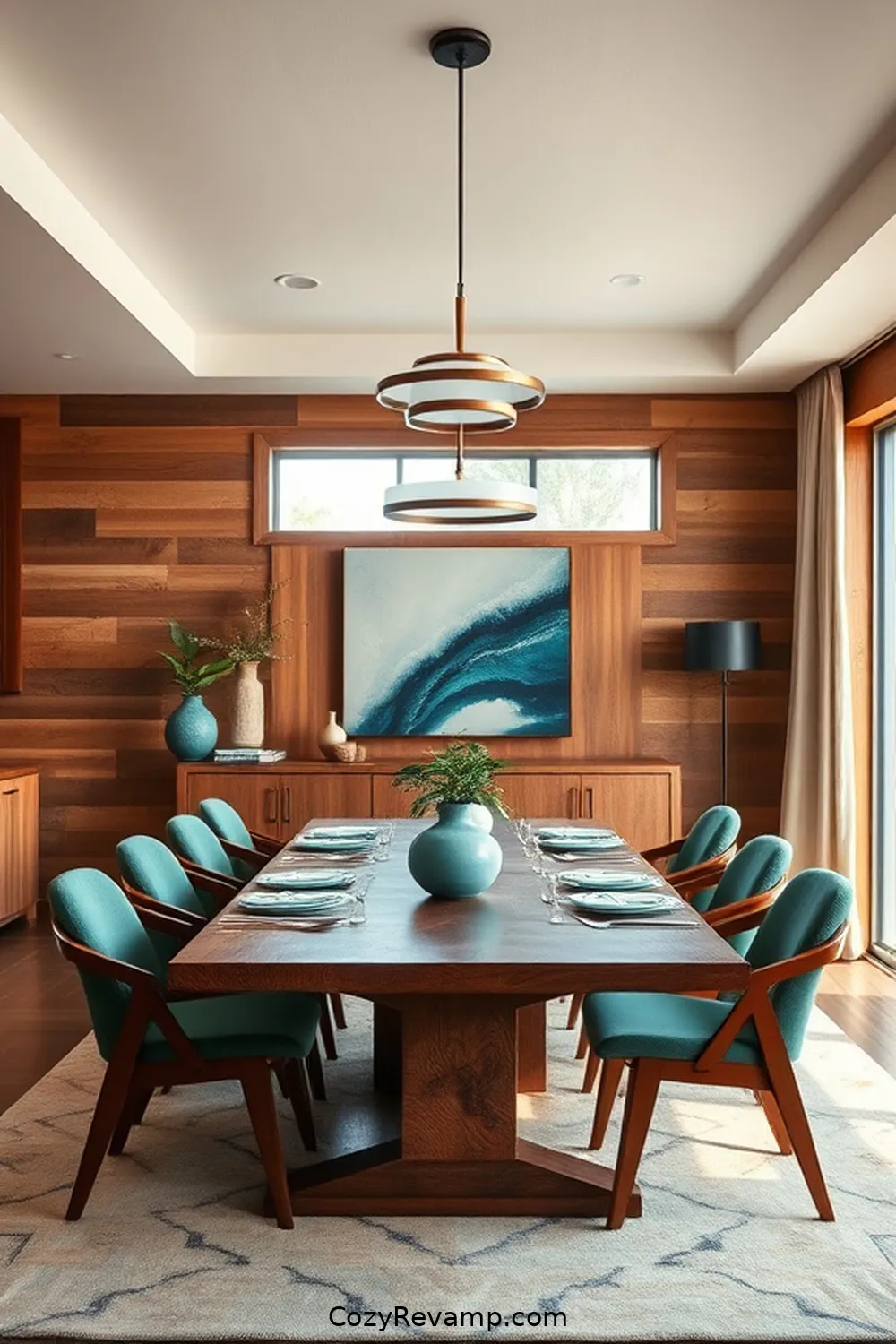 Designing a Mid-Century Modern Dining Room With Reclaimed Materials 6 Choosing Color Palettes That Complement Reclaimed Materials for Designing a Mid-Century Modern Dining Room With Reclaimed Materials
