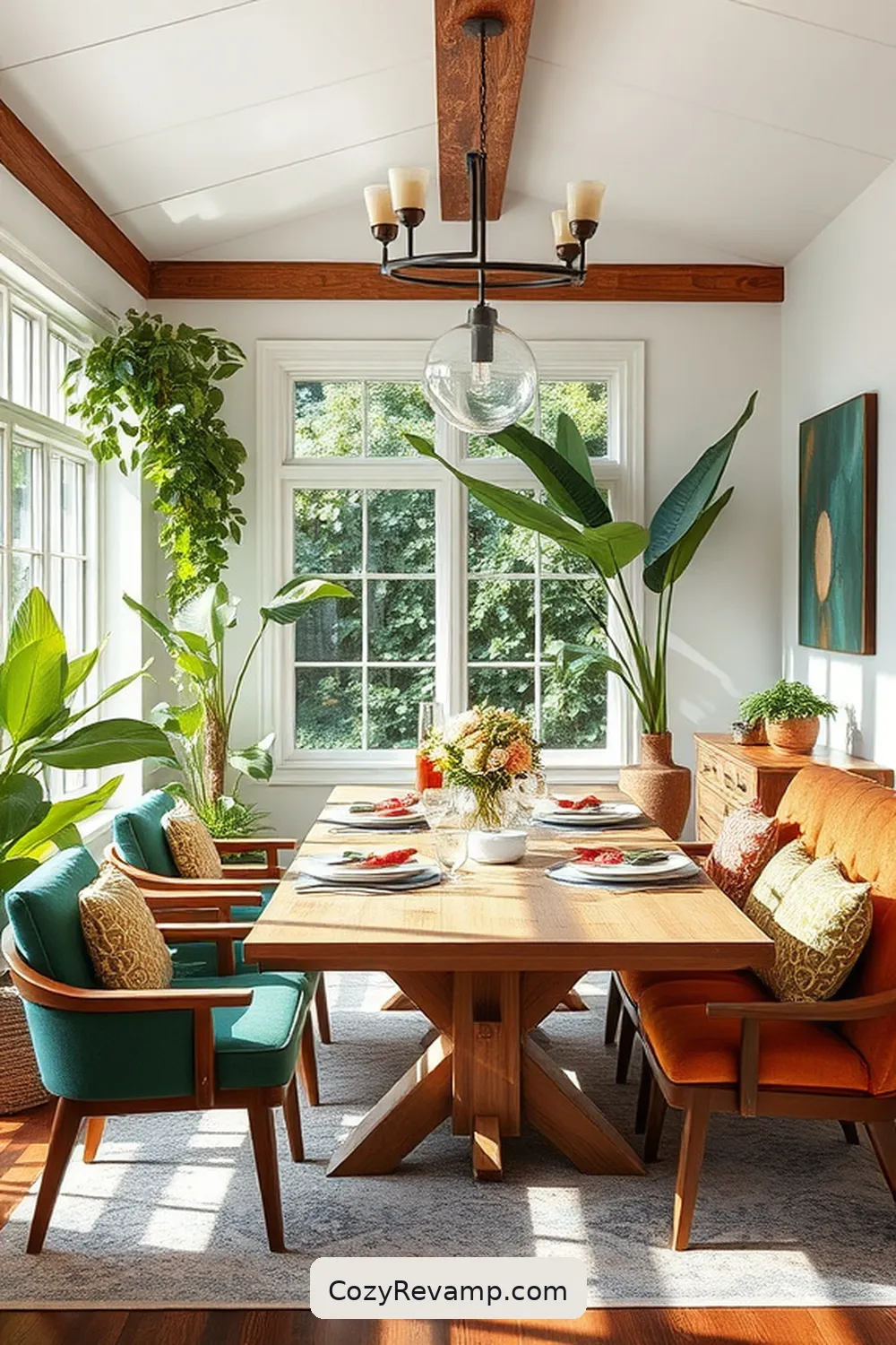 Designing a Mid-Century Modern Dining Room With Reclaimed Materials 7 Enhancing Your Space With Mid-Century Modern Decor for Designing a Mid-Century Modern Dining Room With Reclaimed Materials