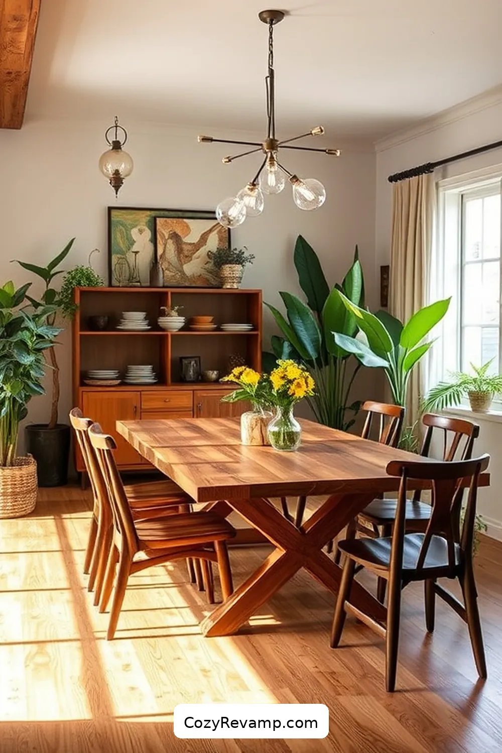 Designing a Mid-Century Modern Dining Room With Reclaimed Materials 3 The Benefits of Using Reclaimed Materials for Designing a Mid-Century Modern Dining Room With Reclaimed Materials