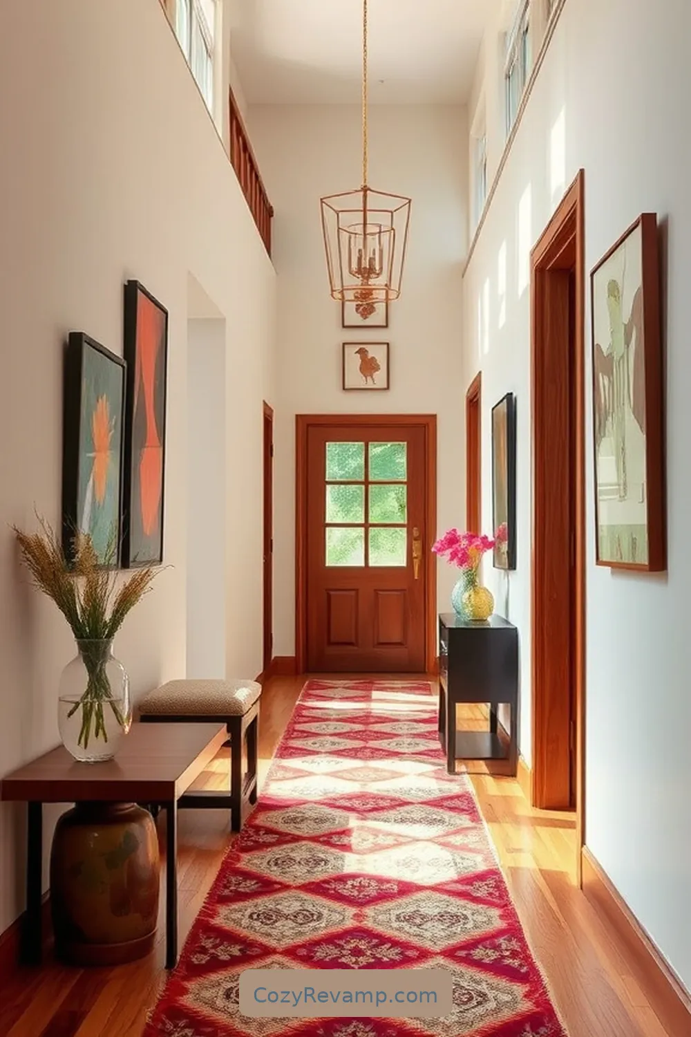Understanding Mid-Century Modern Design Principles for Designing a Mid-Century Modern Hallway With Upcycled Fabric