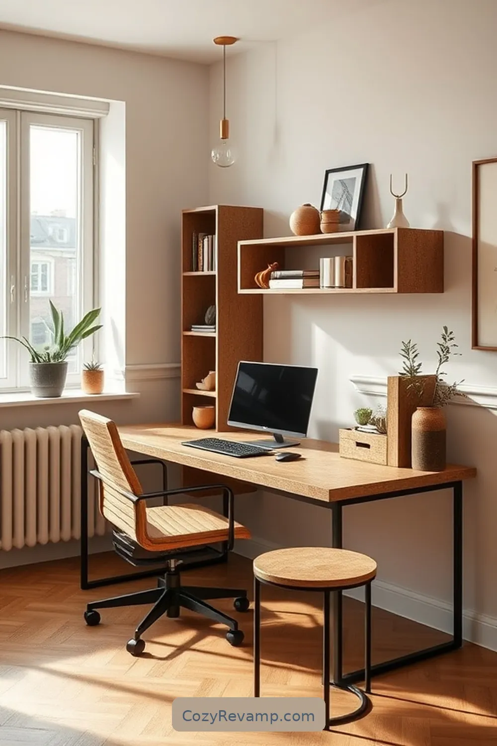 Accessorizing With Cork: Organizers and Decor for Designing a Minimalist Home Office With Cork Material