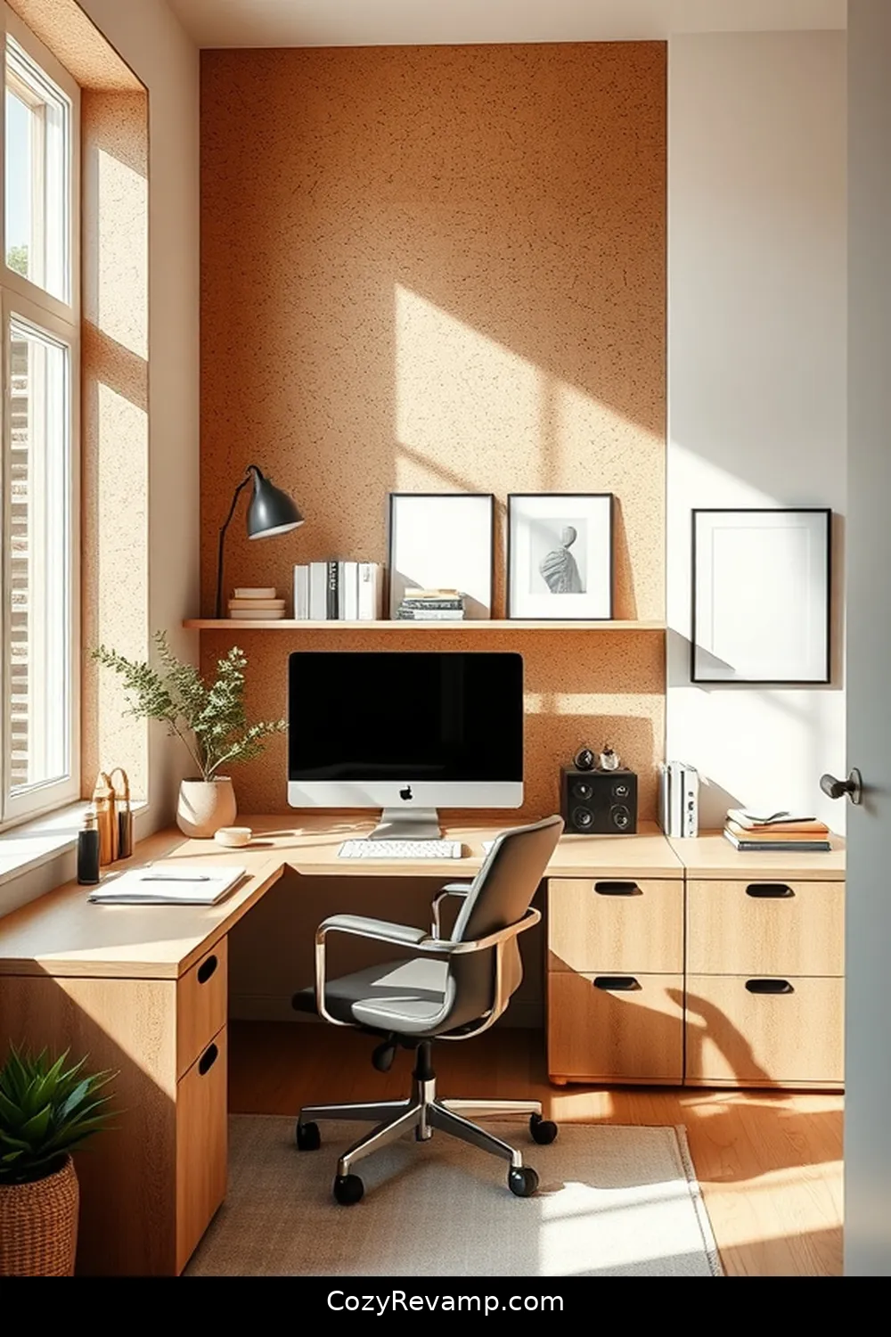 Tips for Maintaining Cork Elements in Your Office for Designing a Minimalist Home Office With Cork Material