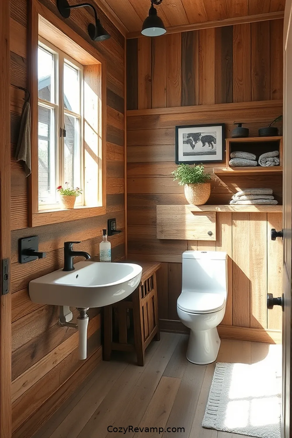 Designing a Modern Farmhouse Bathroom With Reclaimed Materials 4 Choosing the Right Reclaimed Wood for Designing a Modern Farmhouse Bathroom With Reclaimed Materials